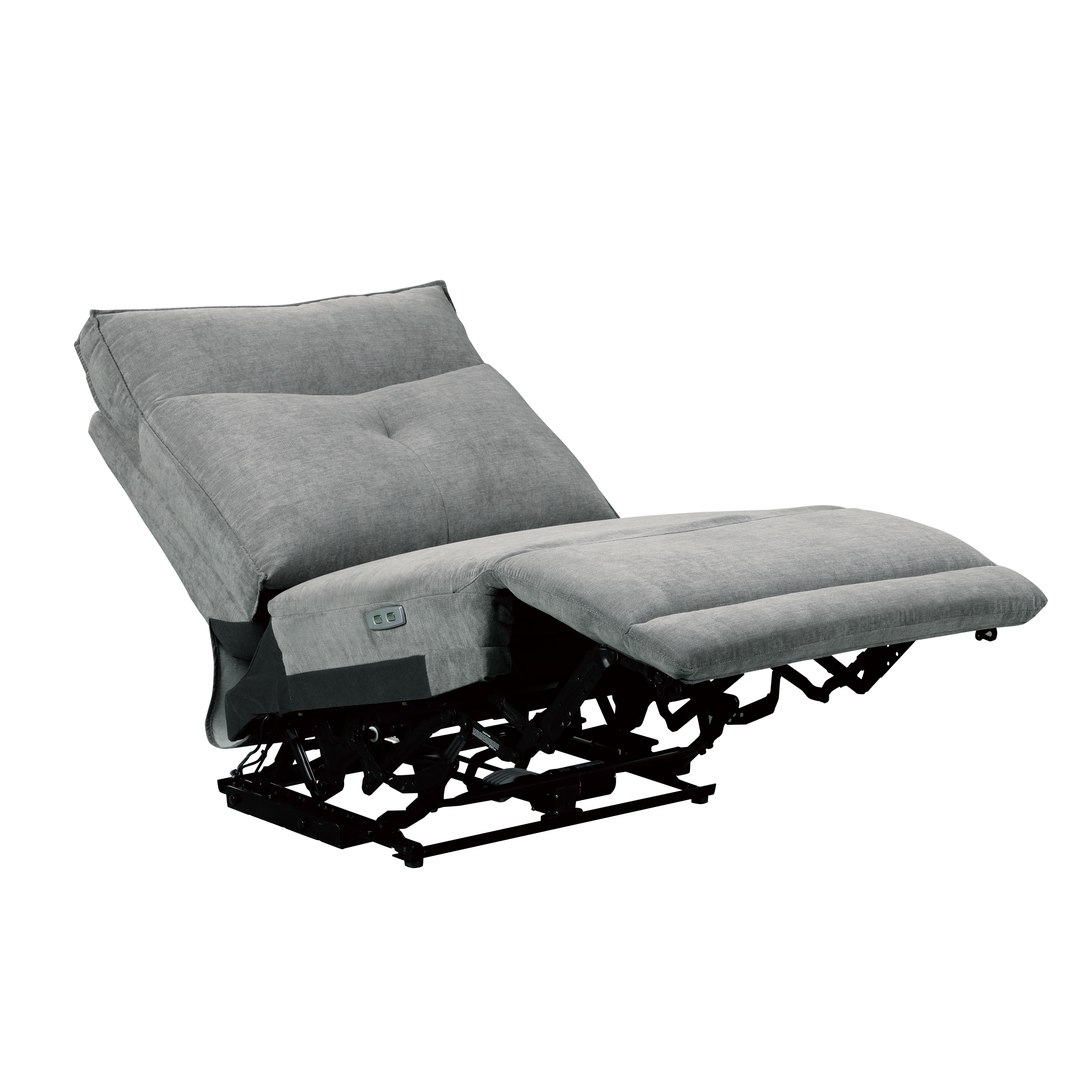 

    
Homelegance 9509DG-ARWH Tesoro Power Armless Reclining Chair Dark Gray 9509DG-ARWH
