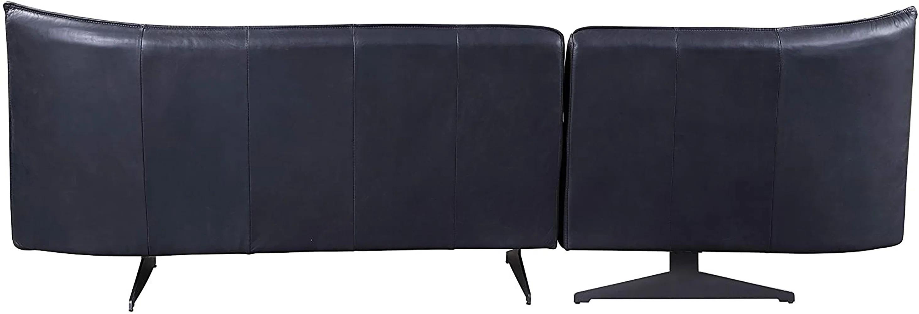 

                    
Acme Furniture Maeko Sectional Sofa Dark Gray Top grain leather Purchase 
