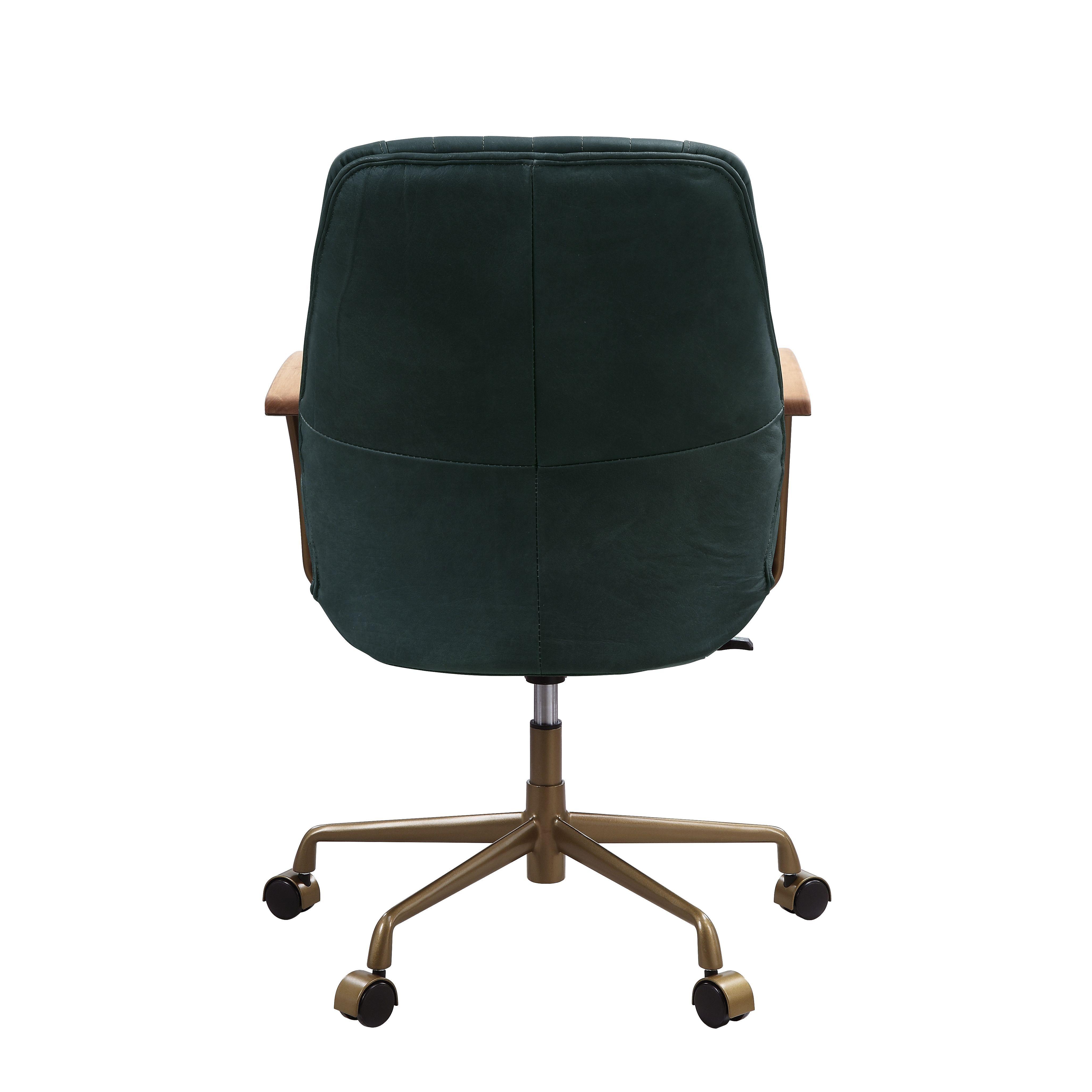 

                    
Acme Furniture Argrio Home Office Chair Green Top grain leather Purchase 
