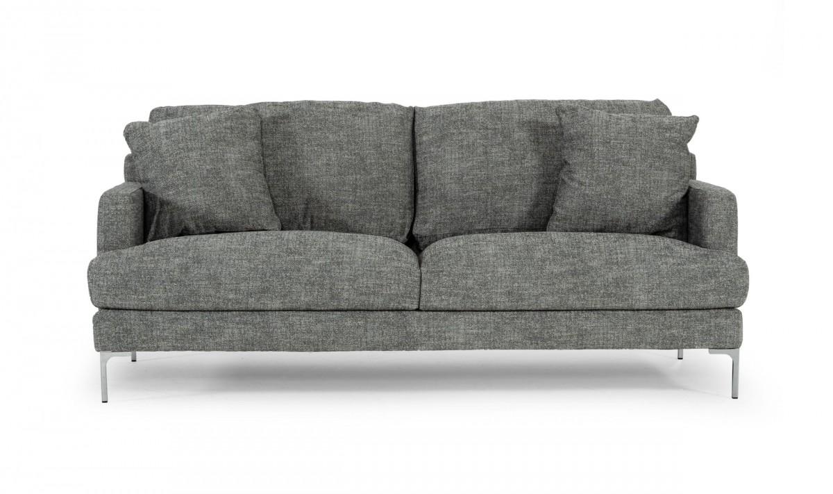 

    
Modern Grey Fabric Sofa Contemporary VIG Divani Casa Janina
