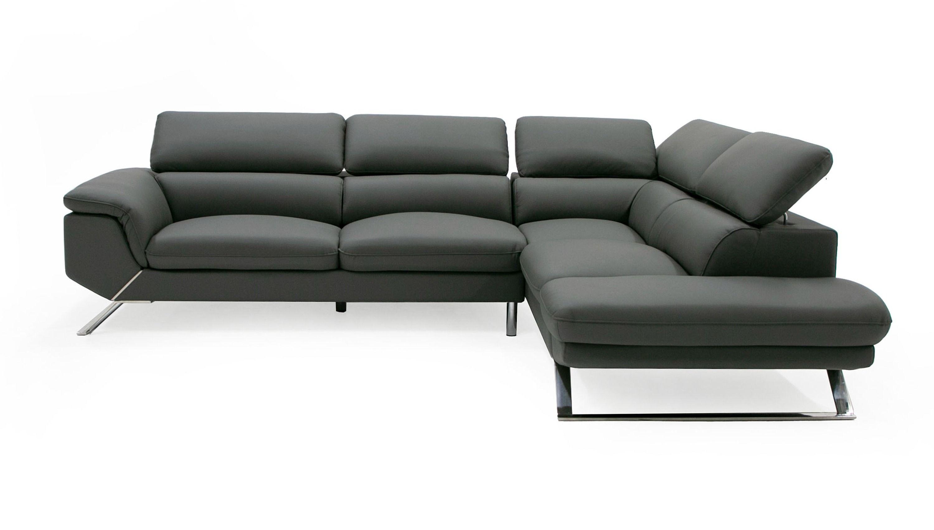 

                    
VIG Furniture Divani Casa Seth Sectional Sofa VGBNS-9220-DKGRY-RAF-SS Sectional Sofa Dark Grey Half Genuine Leather Purchase 
