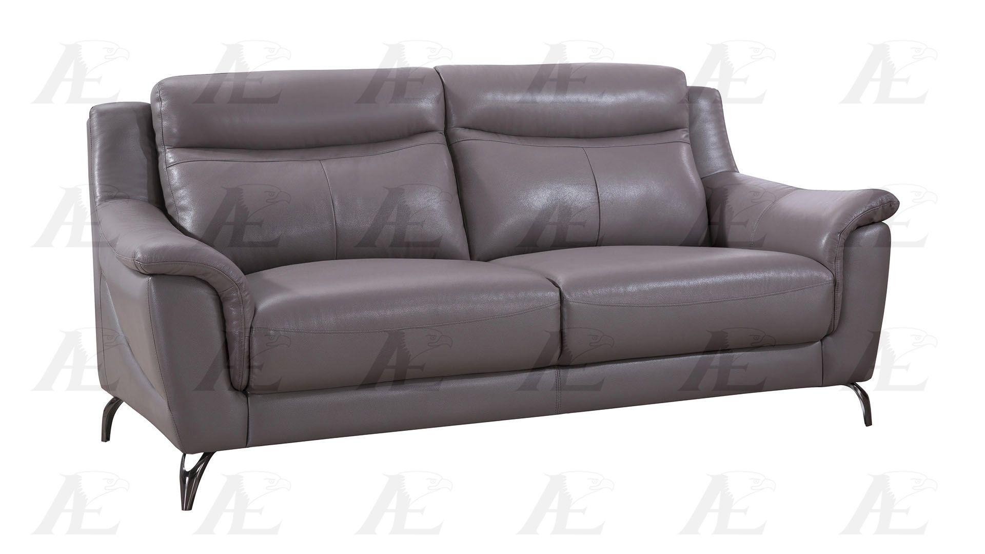 

    
EK150-DT-Set-3 Dark Tan Genuine Leather Sofa Set 3 Pcs EK150-DT American Eagle Modern
