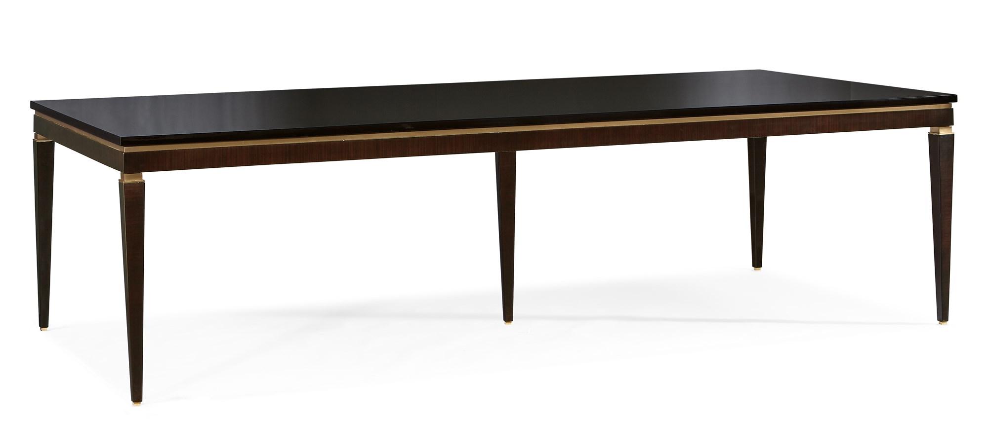 Contemporary Dining Table THE LIFESTYLE DINING TABLE SIG-418-201 in Ebony 