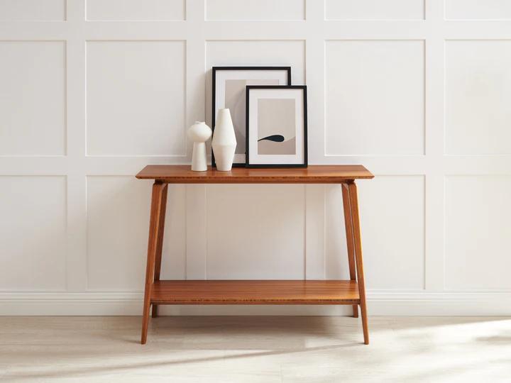 

    
Bamboo Console Table Exotic Modern Antares by Greenington

