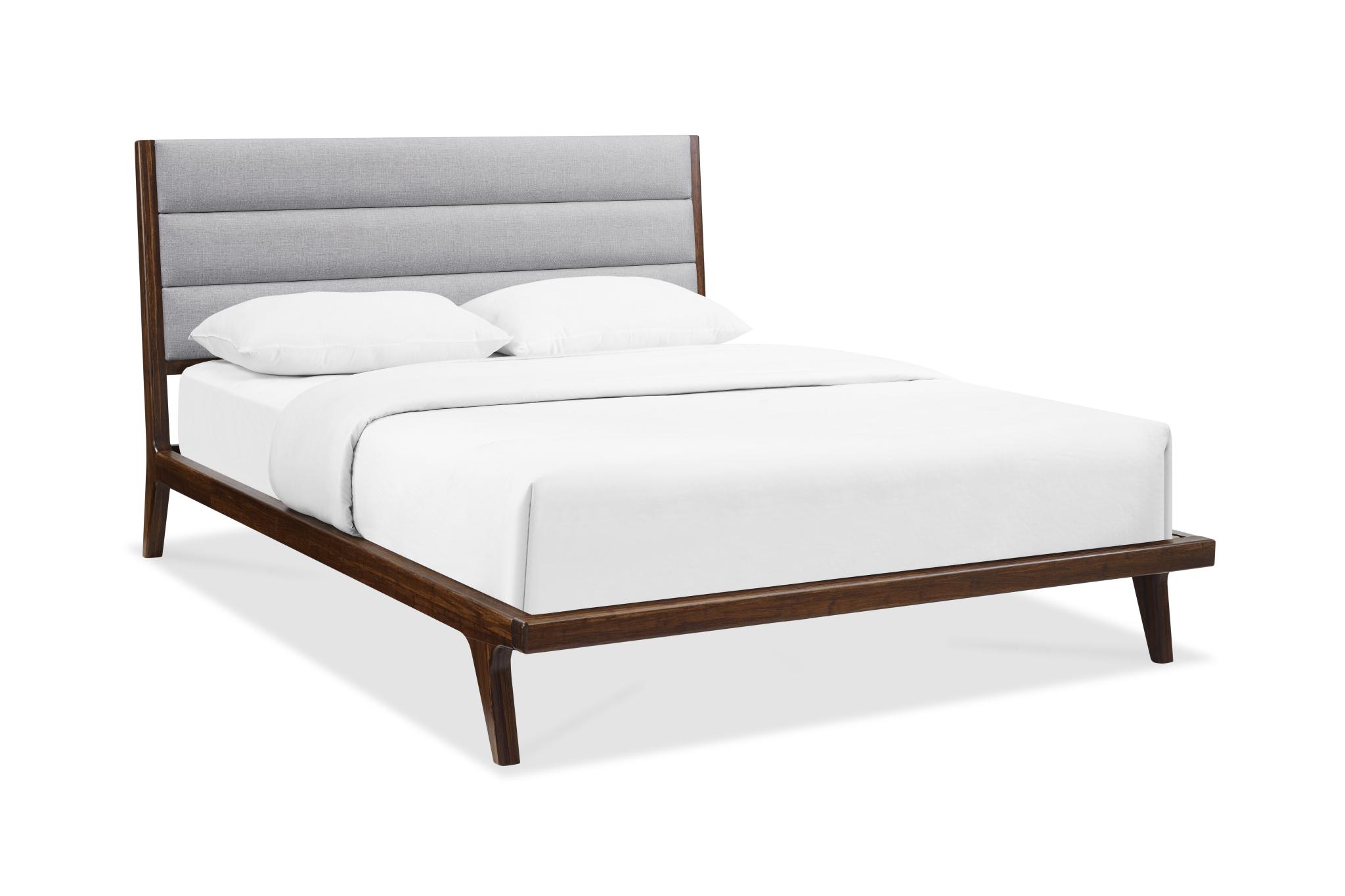 

    
Bamboo Queen Platform Bed Exotic Modern Mercury by Greenington
