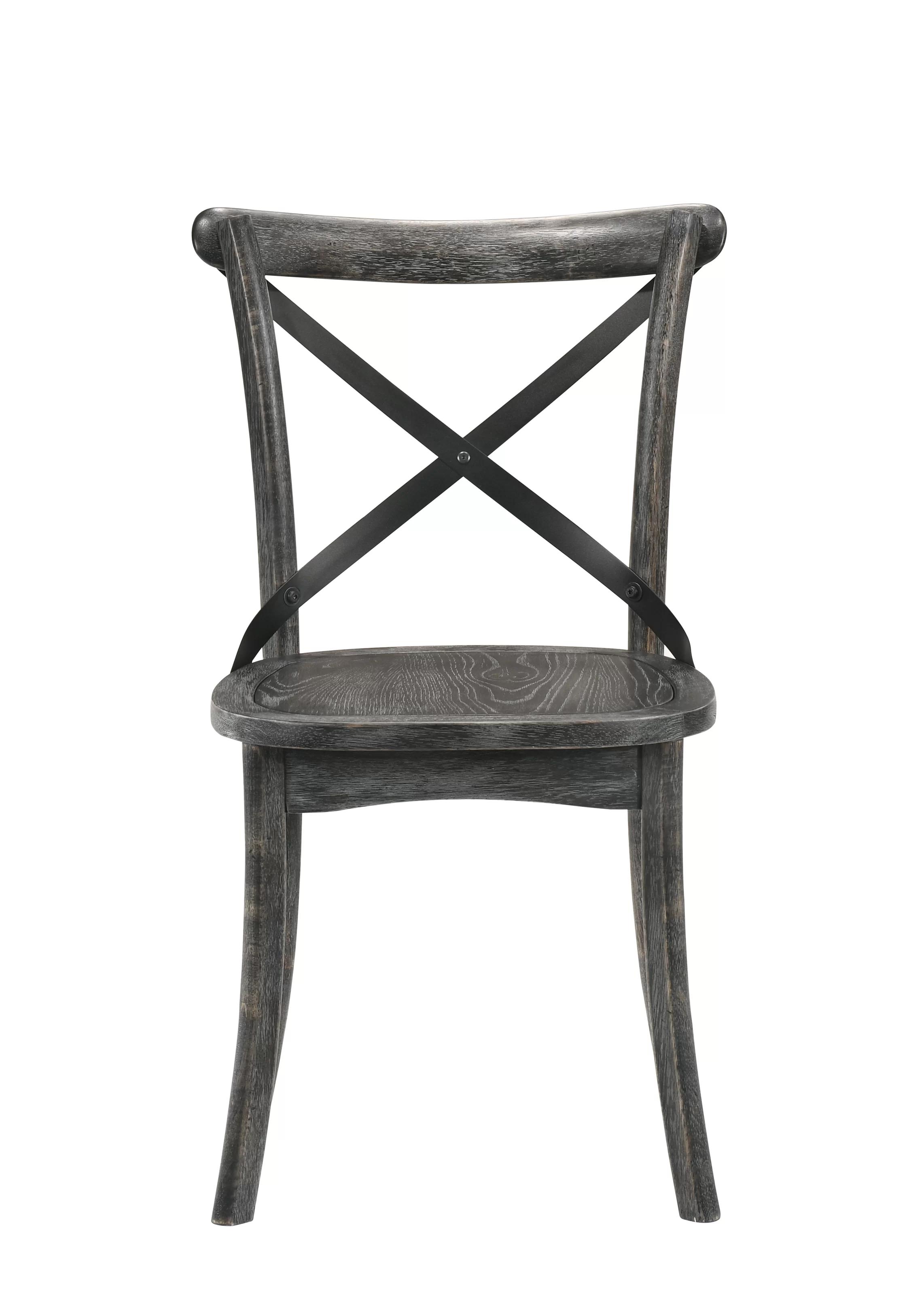 

    
Acme Furniture Kendric Side Chair Set Gray 71897-2pcs
