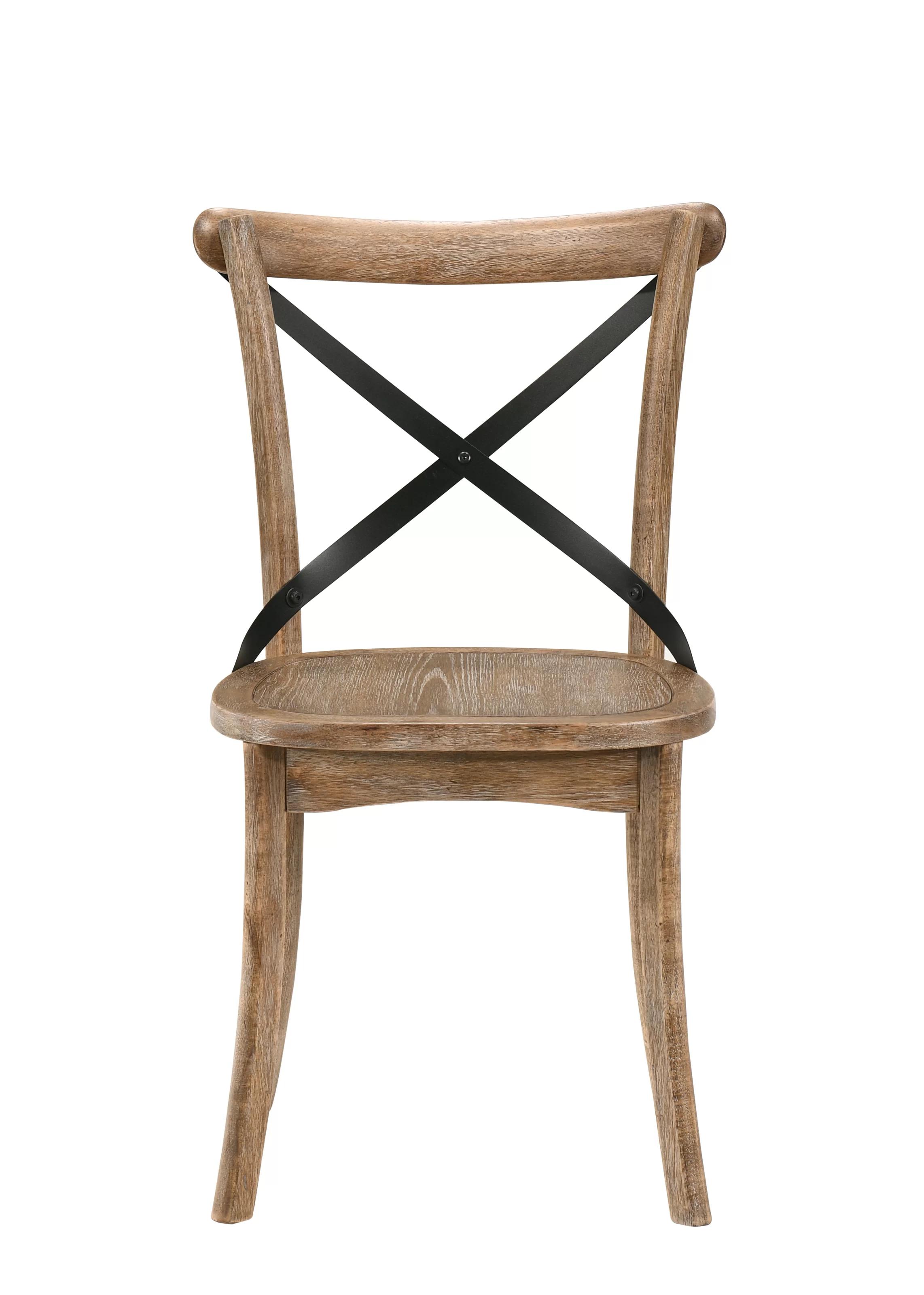 

    
Acme Furniture Kendric Side Chair Set Oak 71777-2pcs
