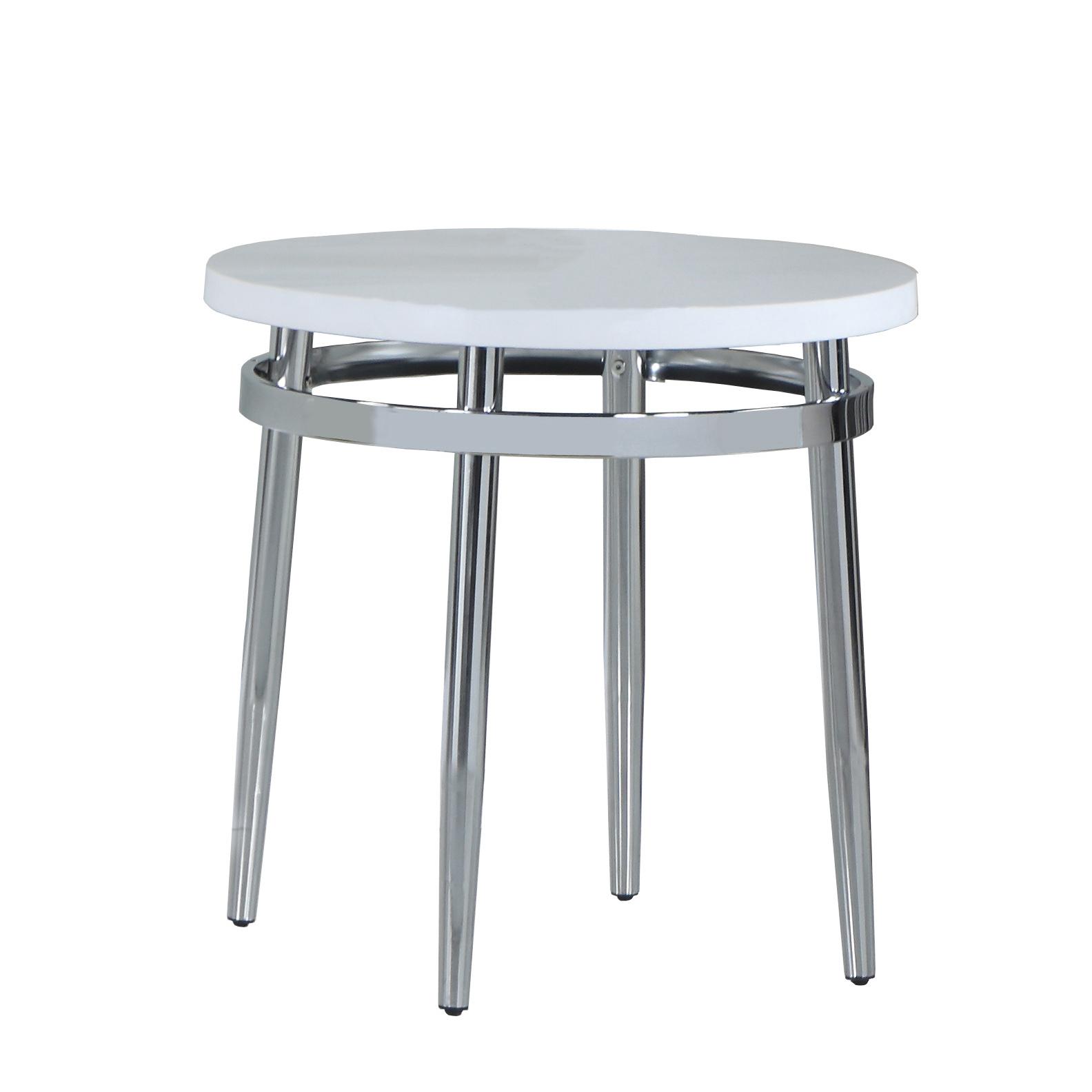 Modern End Table 722967 722967 in Chrome 