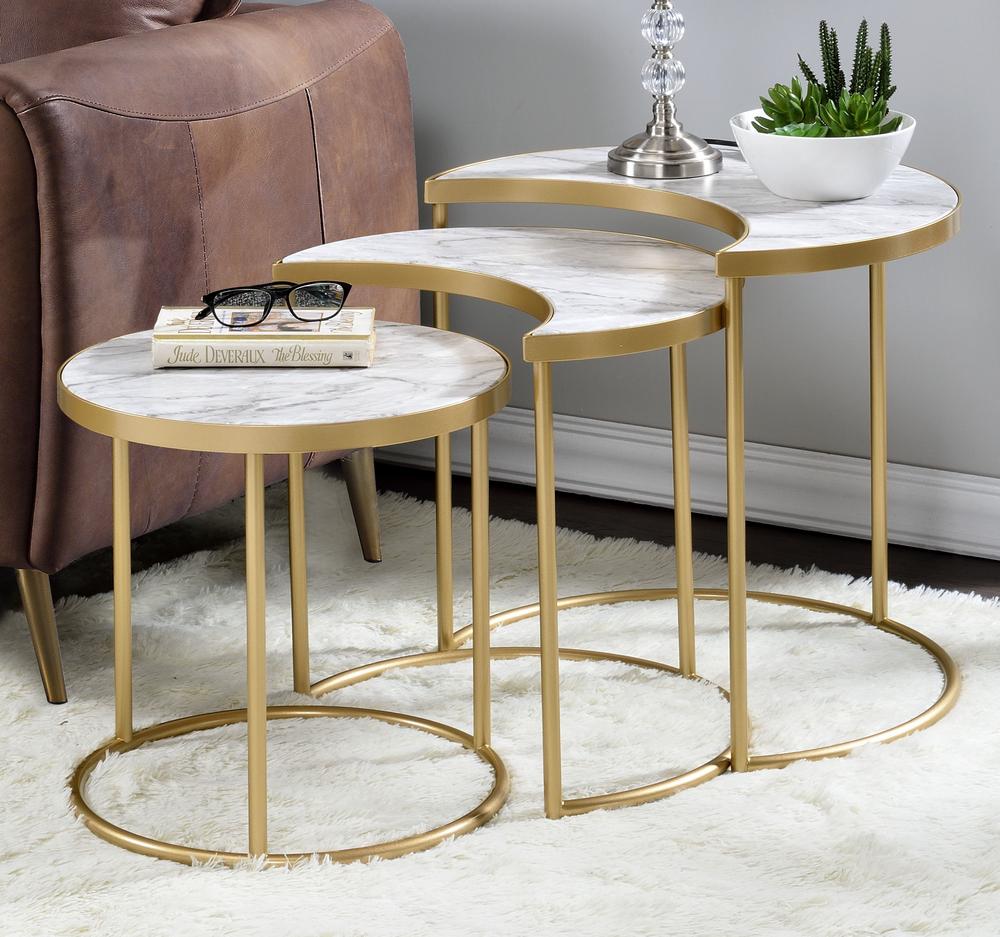 

                    
Acme Furniture Anpay Nesting Tables Marble  Purchase 
