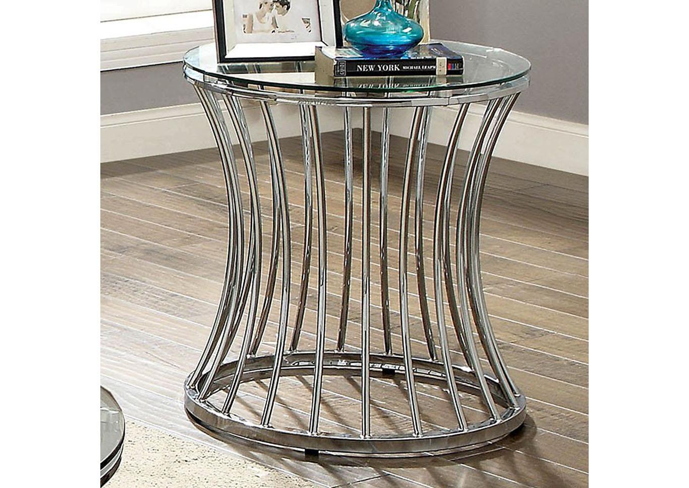 

                    
Furniture of America Esme Coffee Table End Table Console Table Silver/Clear Glass Purchase 
