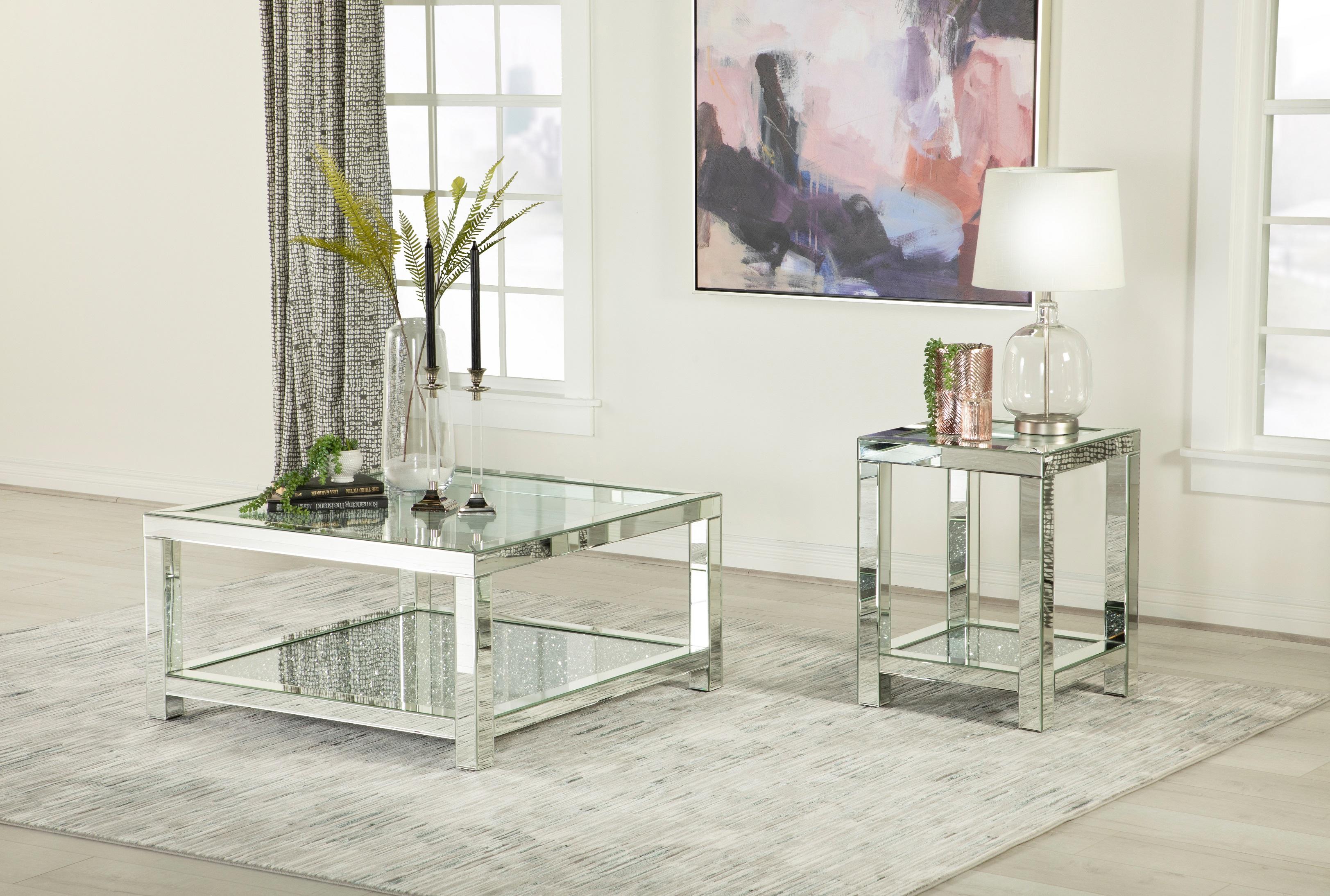 

                    
Coaster 736218 Coffee Table Clear  Purchase 
