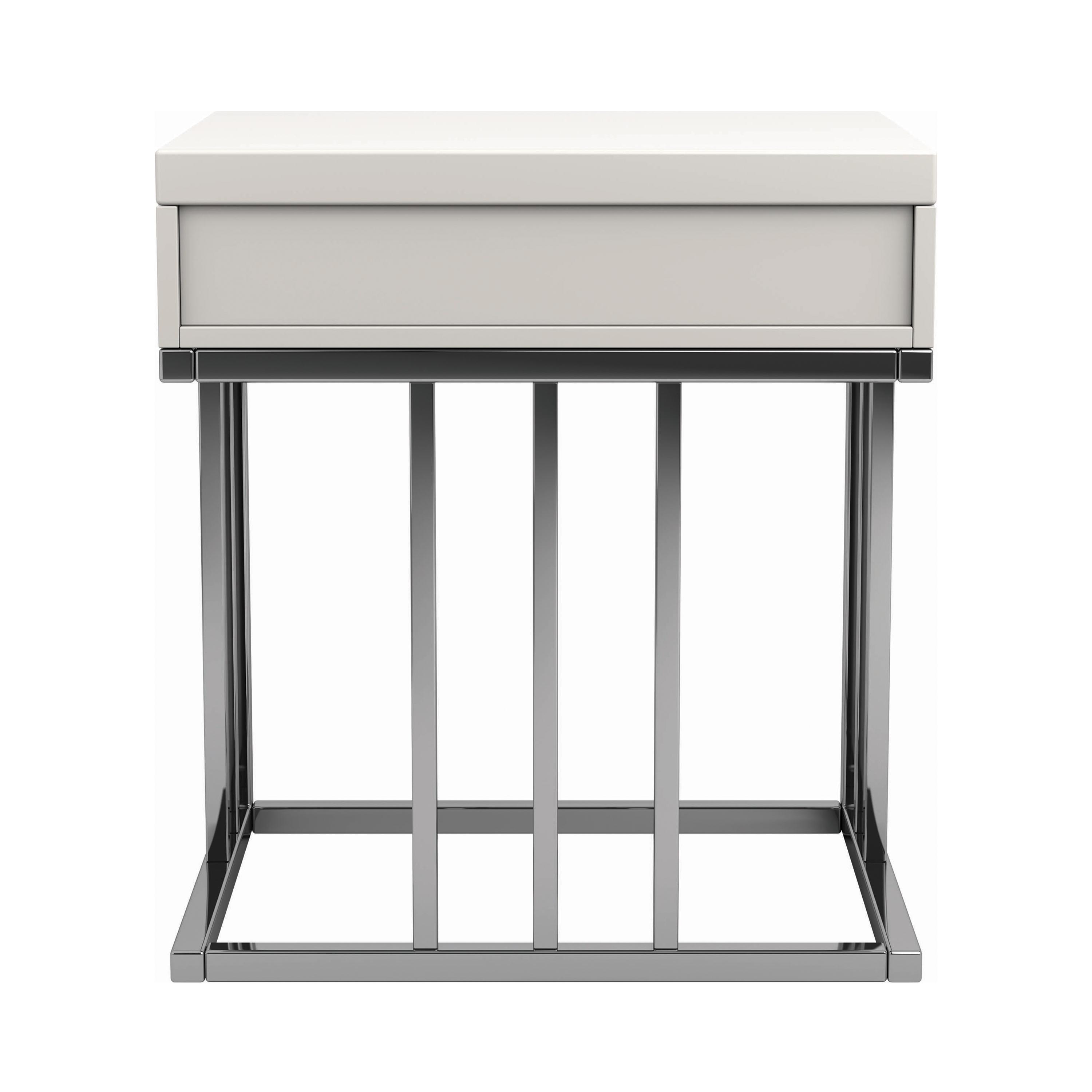

                    
Coaster 723137 End Table White  Purchase 
