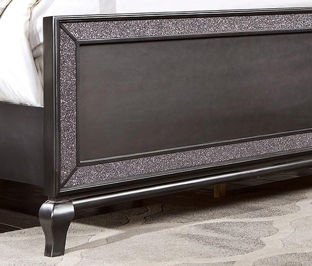 

                    
Furniture of America CM7198GY Onyxa Panel Bed Graphite Leatherette Purchase 
