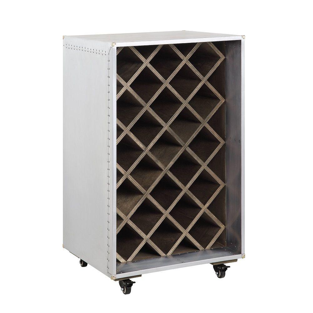 

                    
Acme Furniture Raini Wine Cabinet AC01995-WC Wine Cabinet Gray  Purchase 
