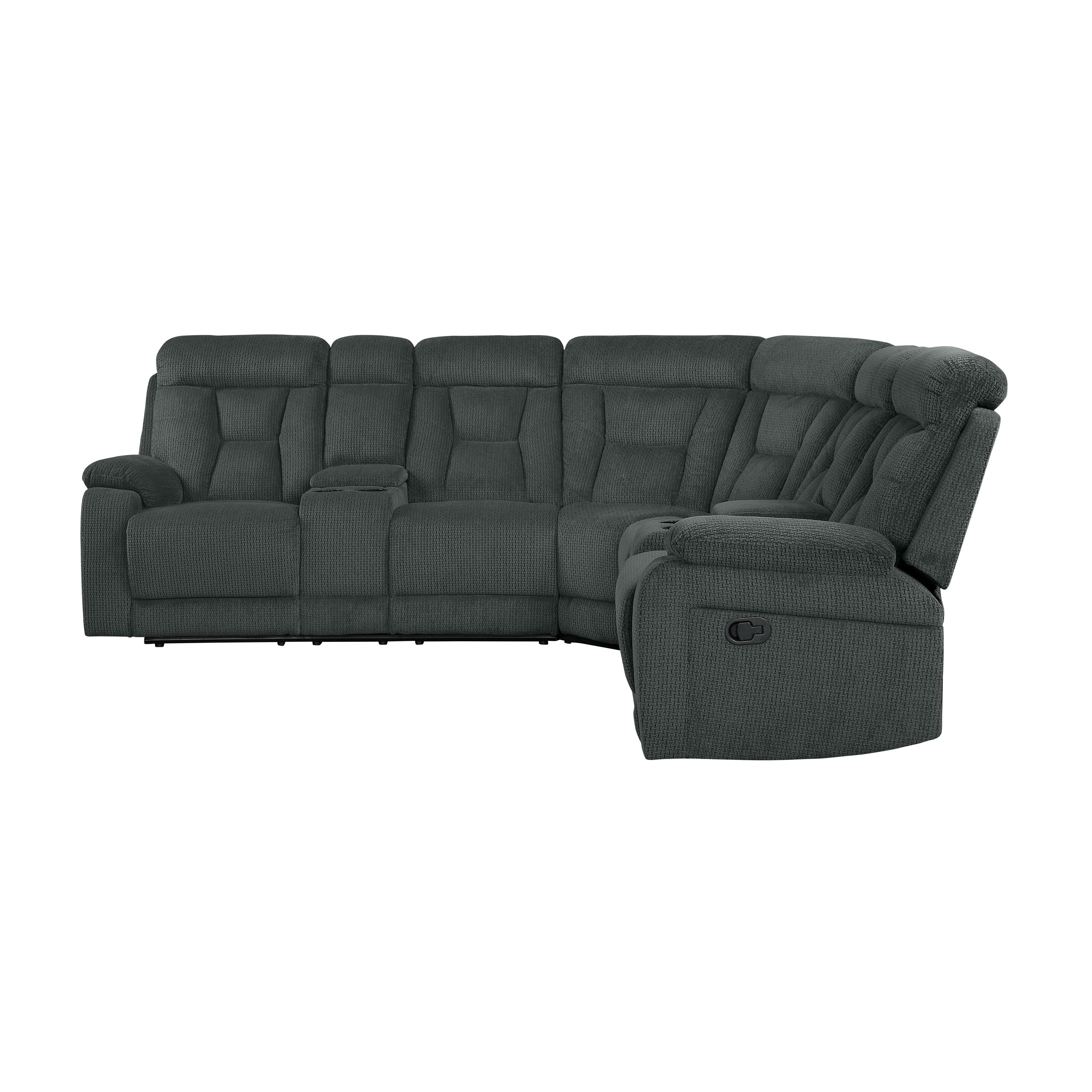 

    
Homelegance 9914*SC Rosnay Reclining Sectional Gray 9914*SC
