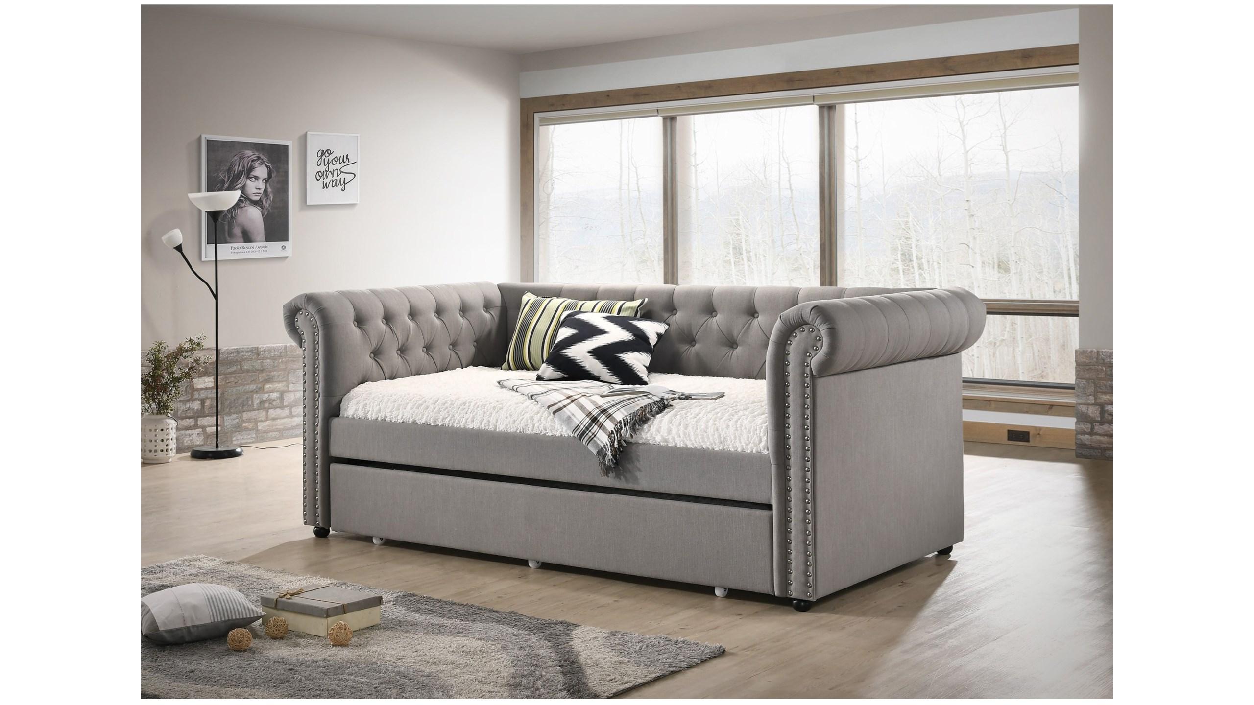 

                    
Crown Mark Ellie Daybed Gray  Purchase 
