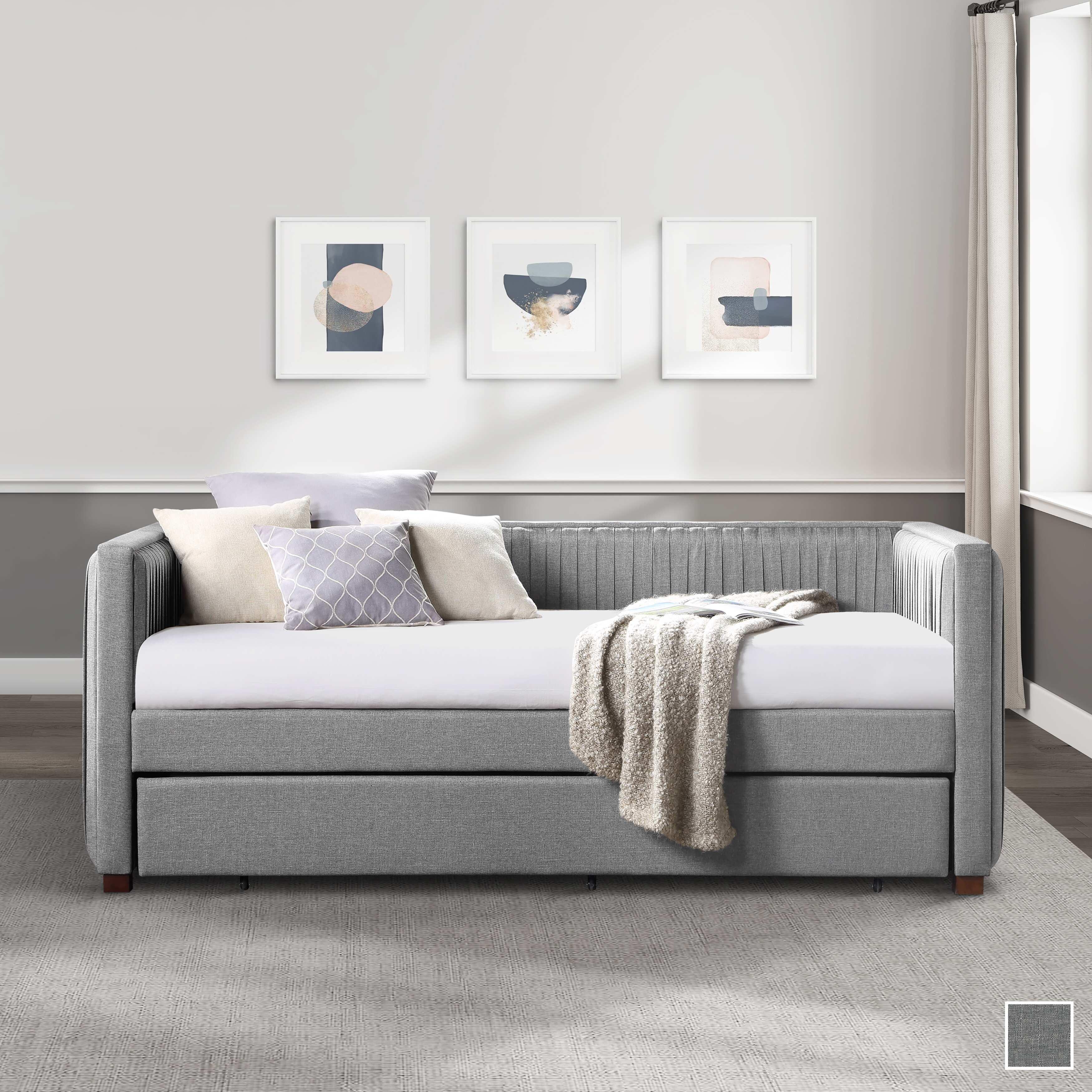

    
Crown Mark Emery Daybed Gray 5338GY-SET
