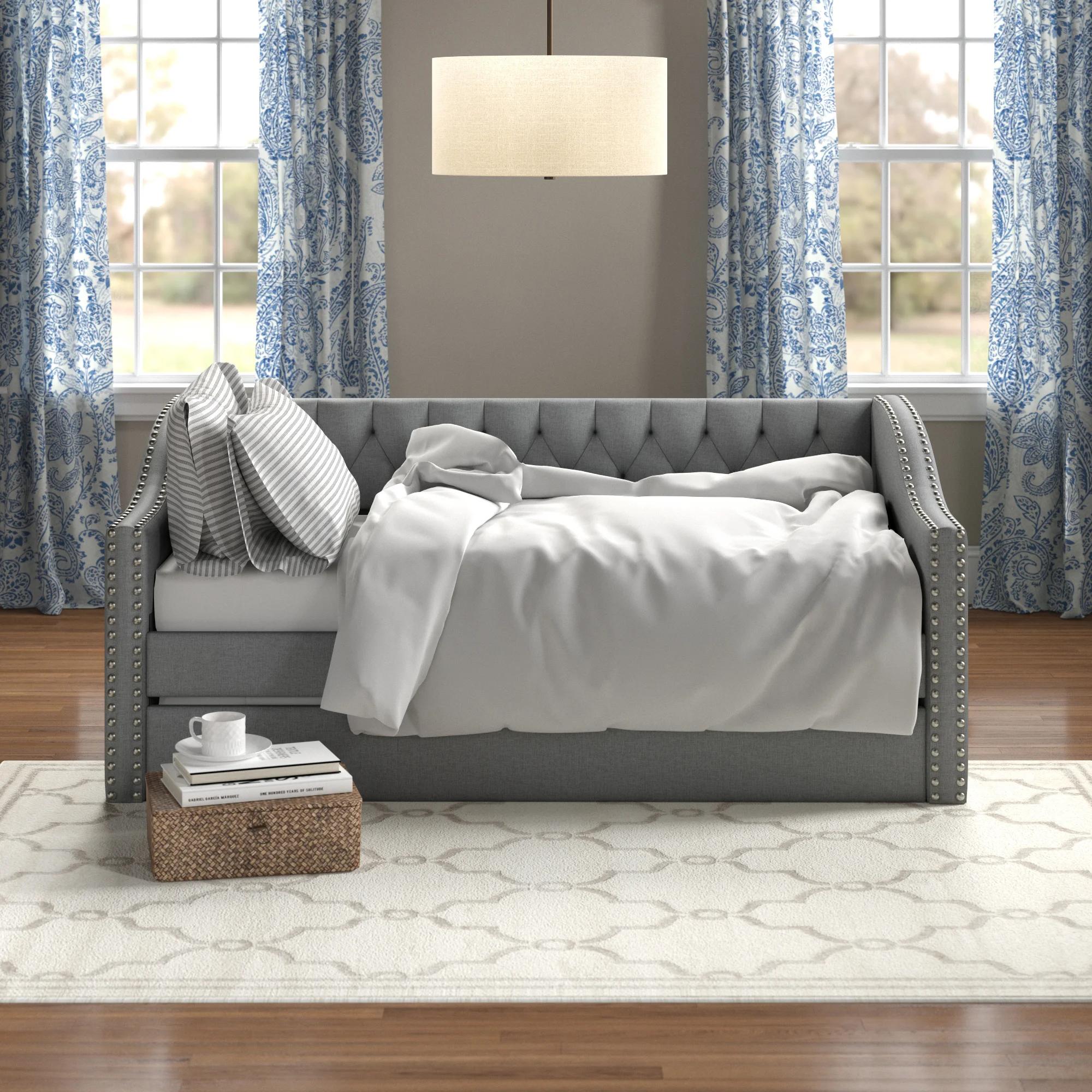

                    
Crown Mark Loretta Daybed Gray Fabric Purchase 
