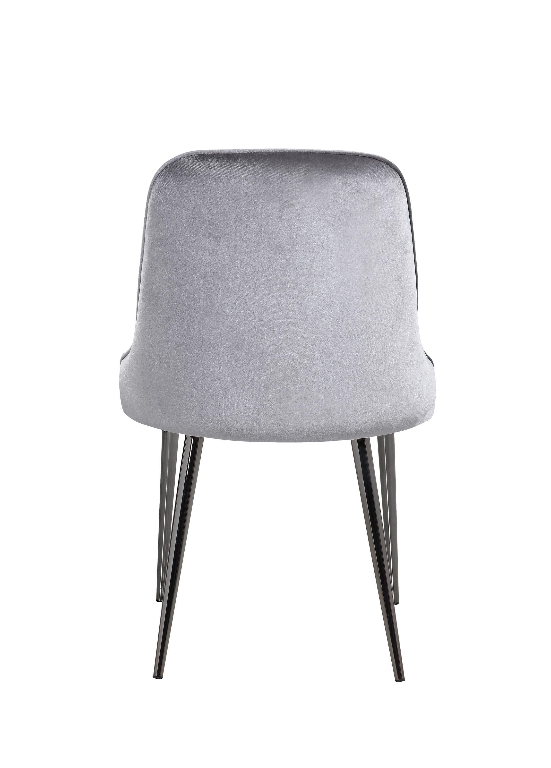 

        
Coaster Riverbank Dining Chair Gray Fabric 021032395353
