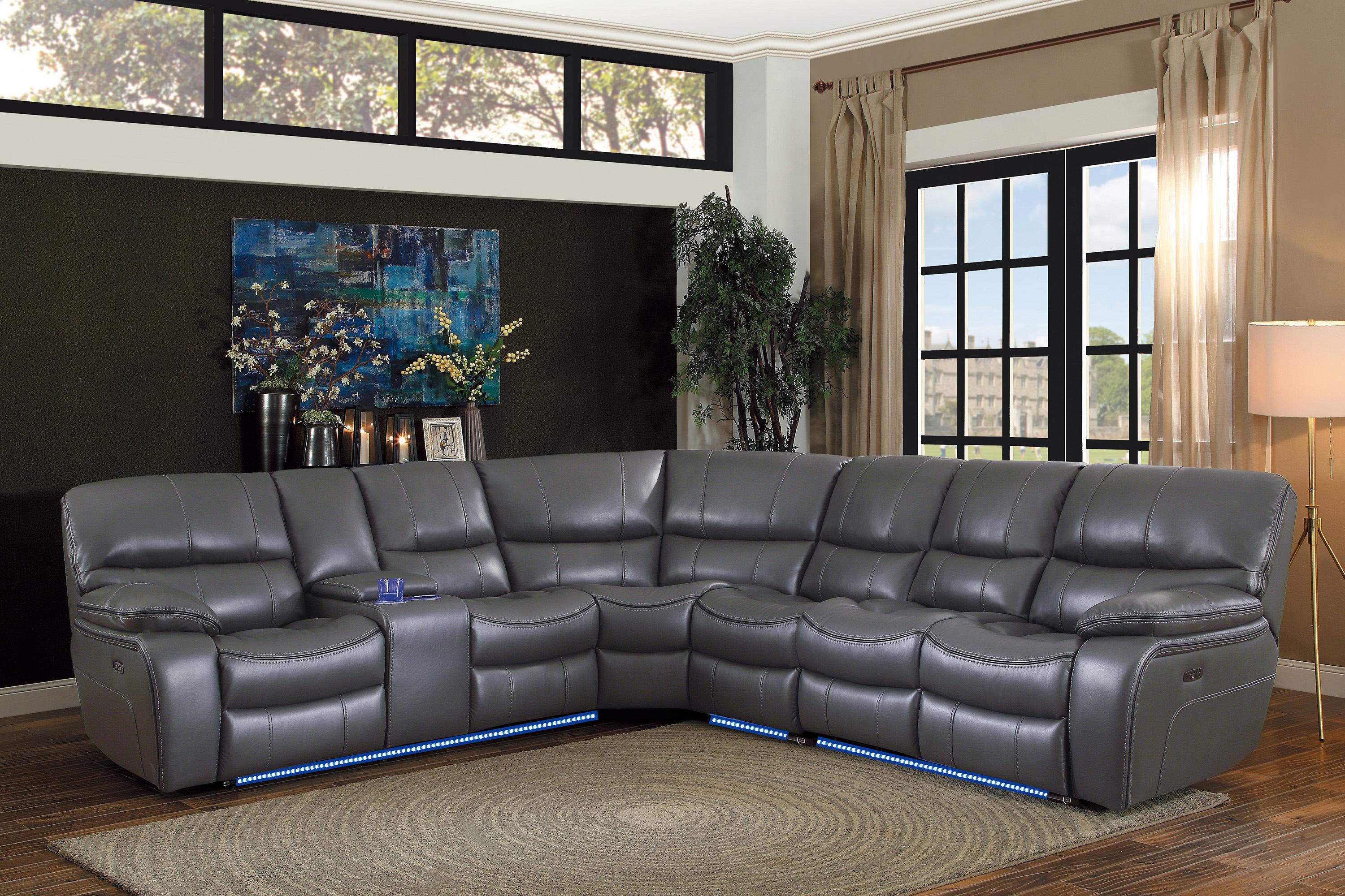 

    
8480GRY*4SCPD Homelegance Power Reclining Sectional
