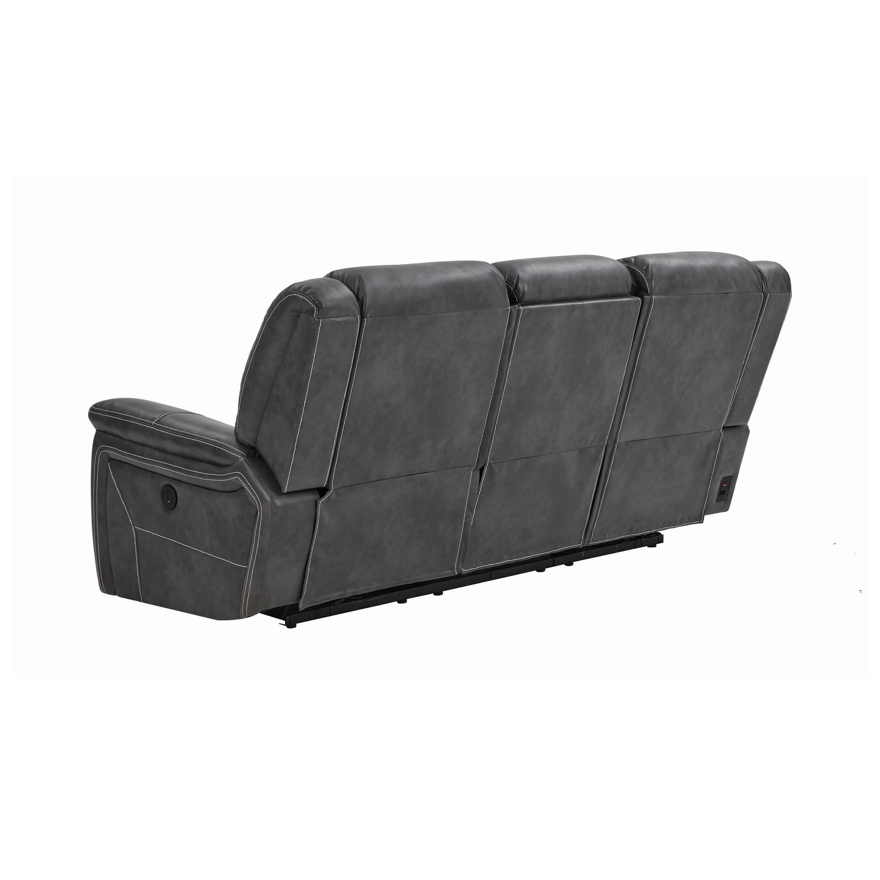 

                    
Coaster 650354-S2 Conrad Motion Sofa Set Gray Polyurethane Purchase 
