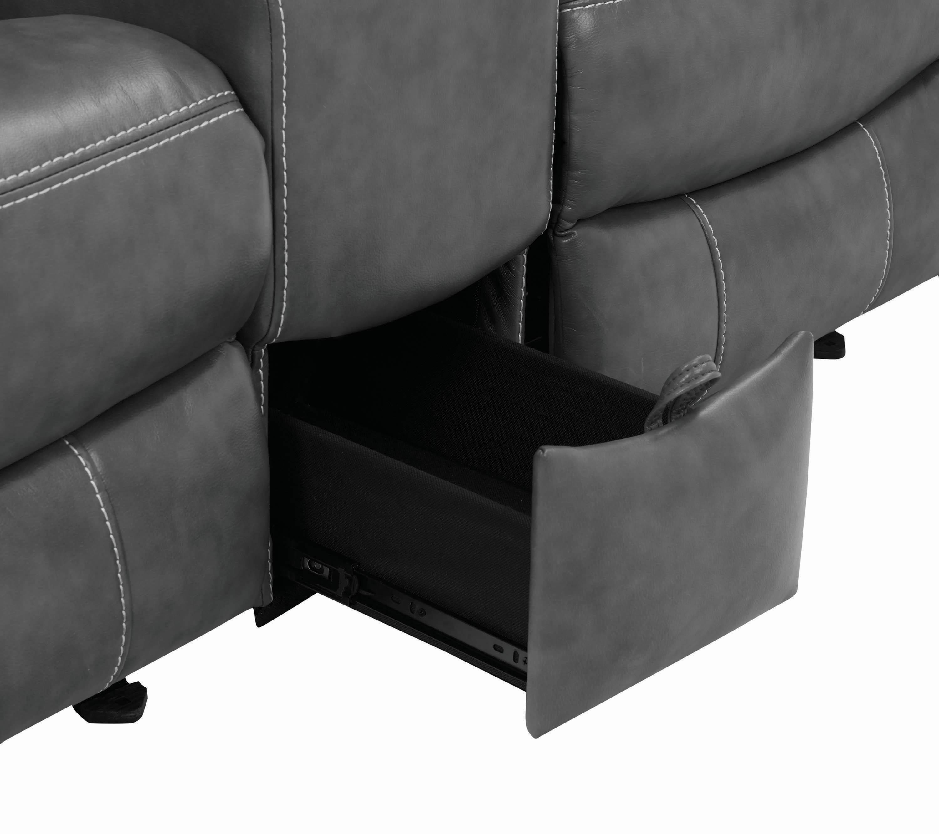 

    
Modern Gray Faux Leather Power Sofa Set 2pcs Coaster 650354P-S2 Conrad
