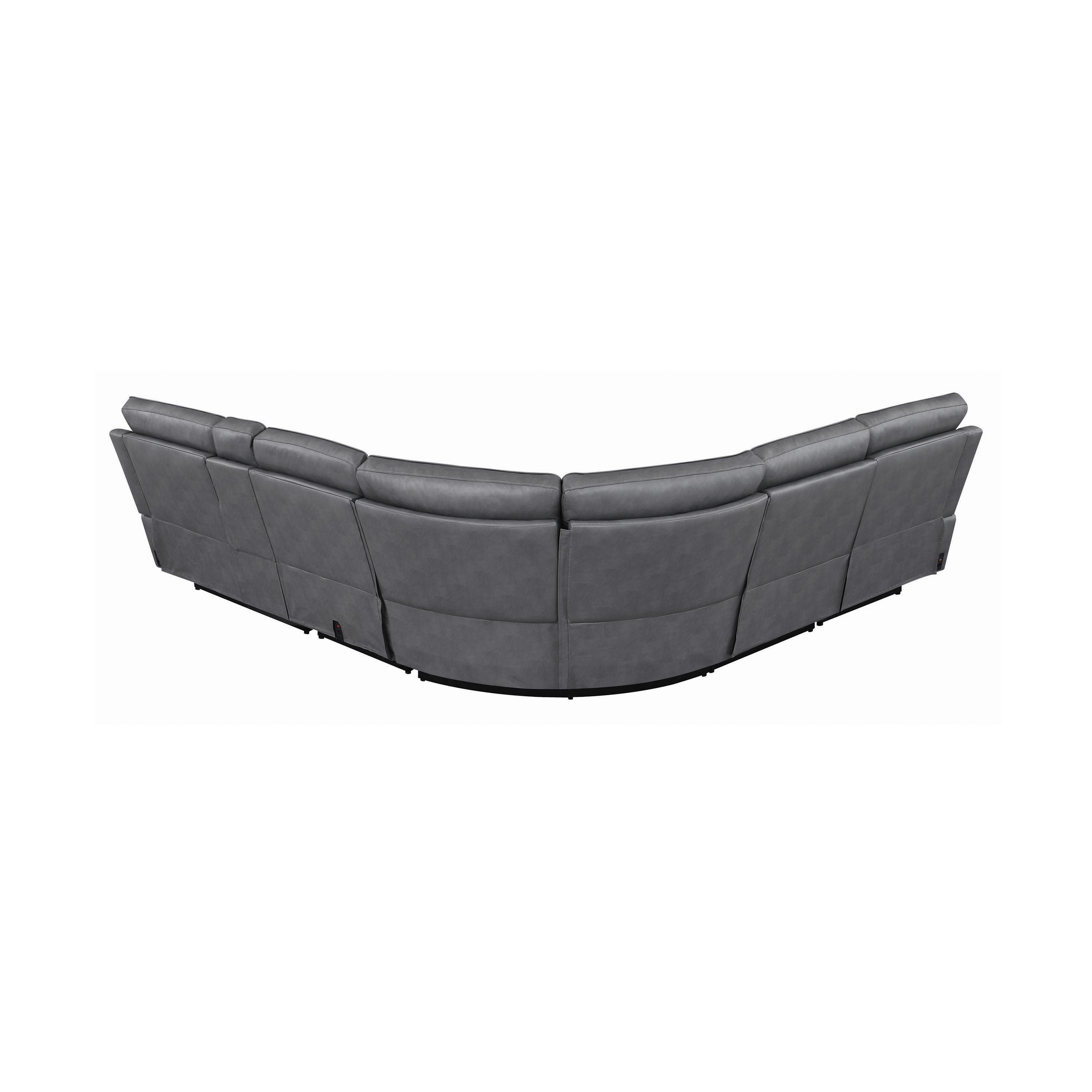 

                    
Coaster 603270PP Albany Power Sectional Gray Polyurethane Purchase 
