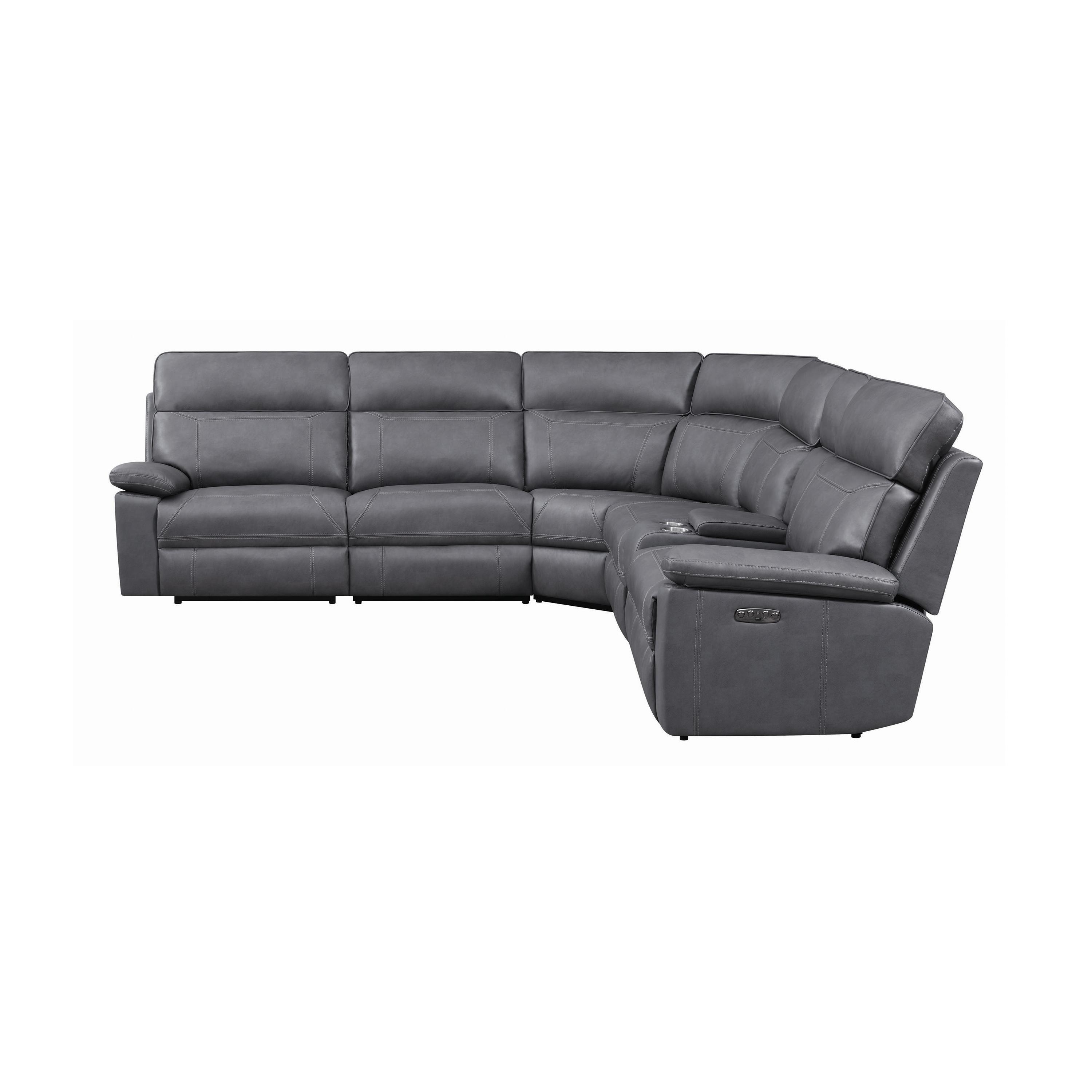 

    
Coaster 603270PP Albany Power Sectional Gray 603270PP

