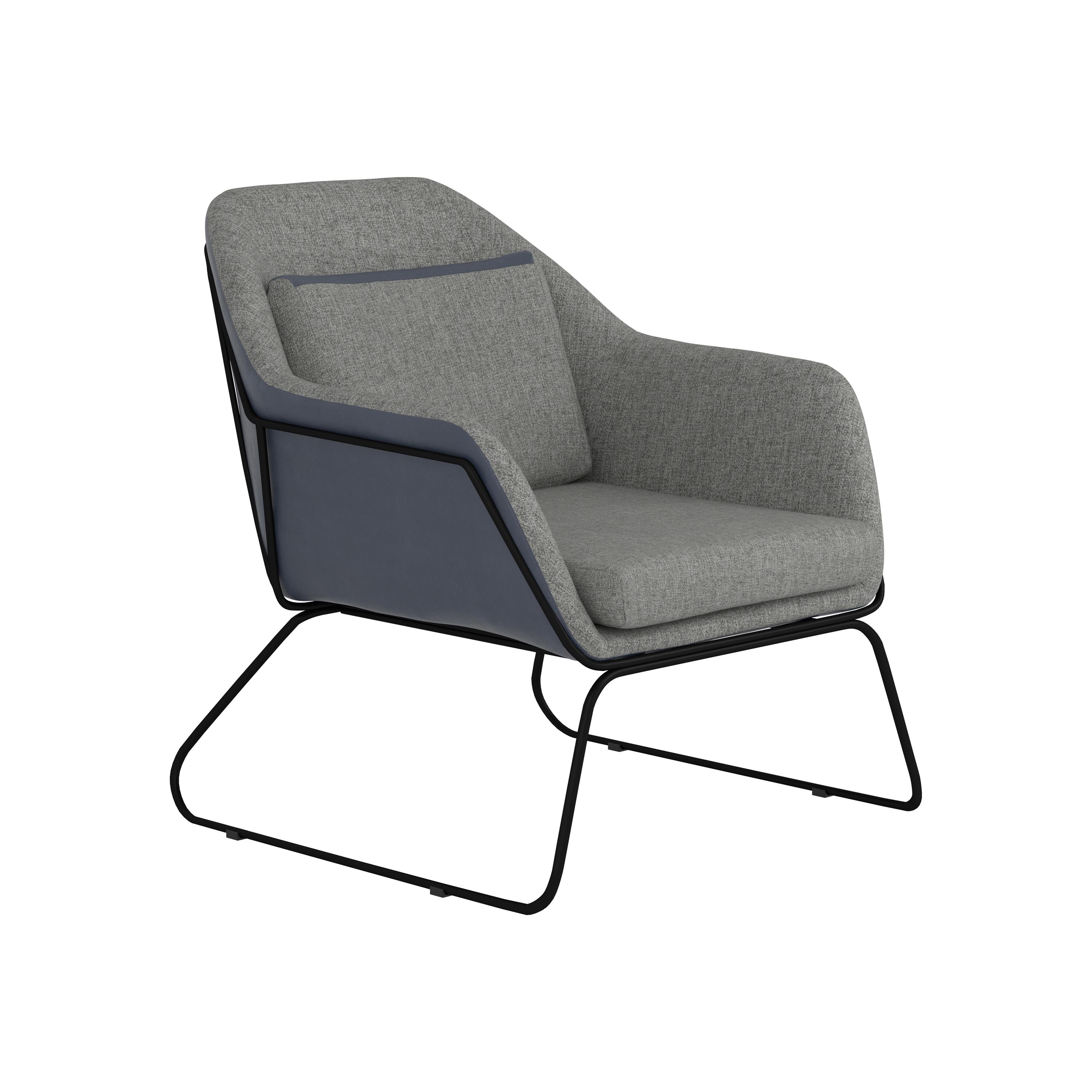 Modern Accent Chair 903980 903980 in Gray 