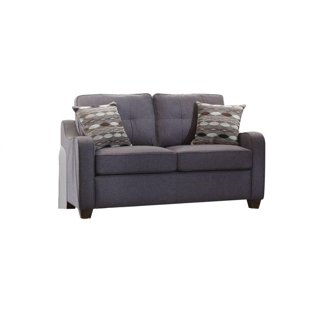 

    
Acme Furniture Cleavon II Sofa and Loveseat Gray 53790-2pcs
