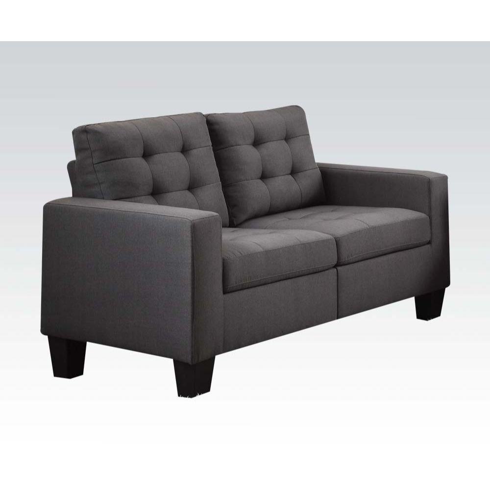 

    
Acme Furniture Earsom Sofa and Loveseat Gray 52770-2pcs
