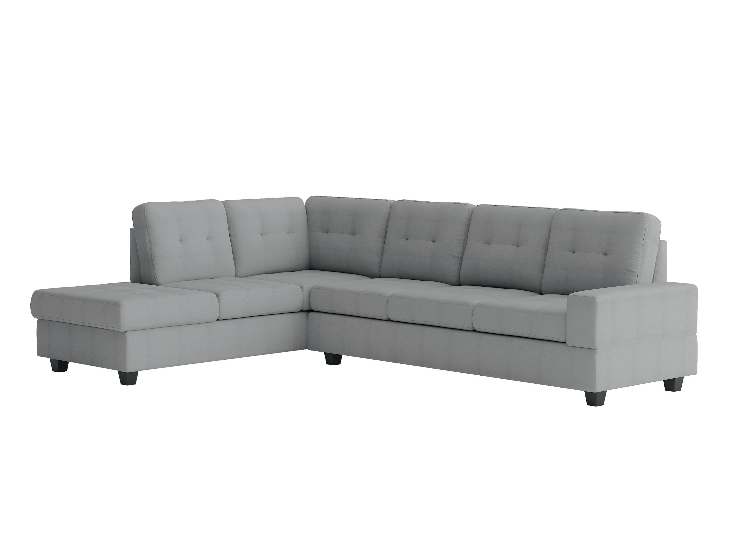 

    
Homelegance 9507GRY*SC Maston Reversible Sectional Gray 9507GRY*SC
