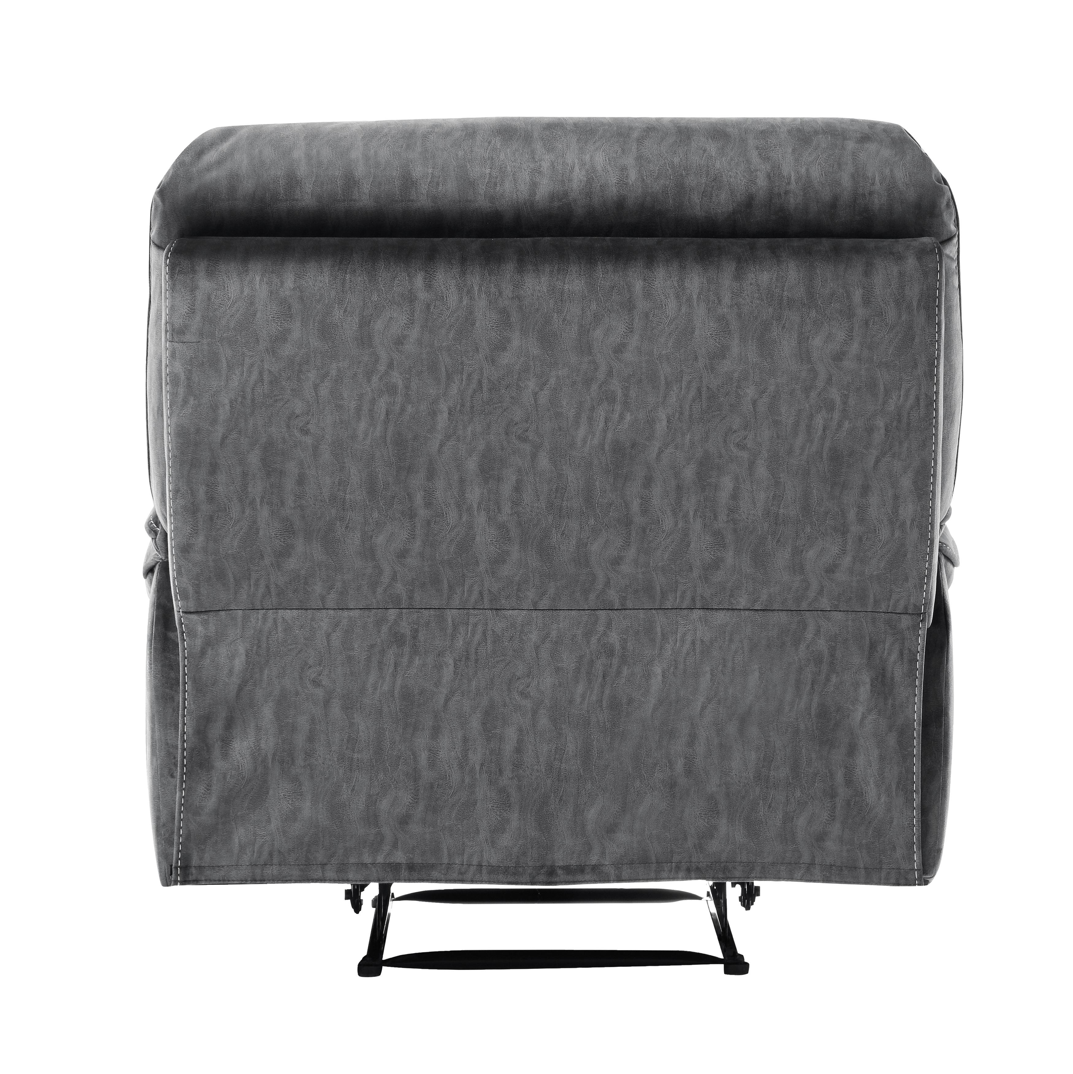 

                    
Homelegance 9913-1 Muirfield Reclining Chair Gray Microfiber Purchase 
