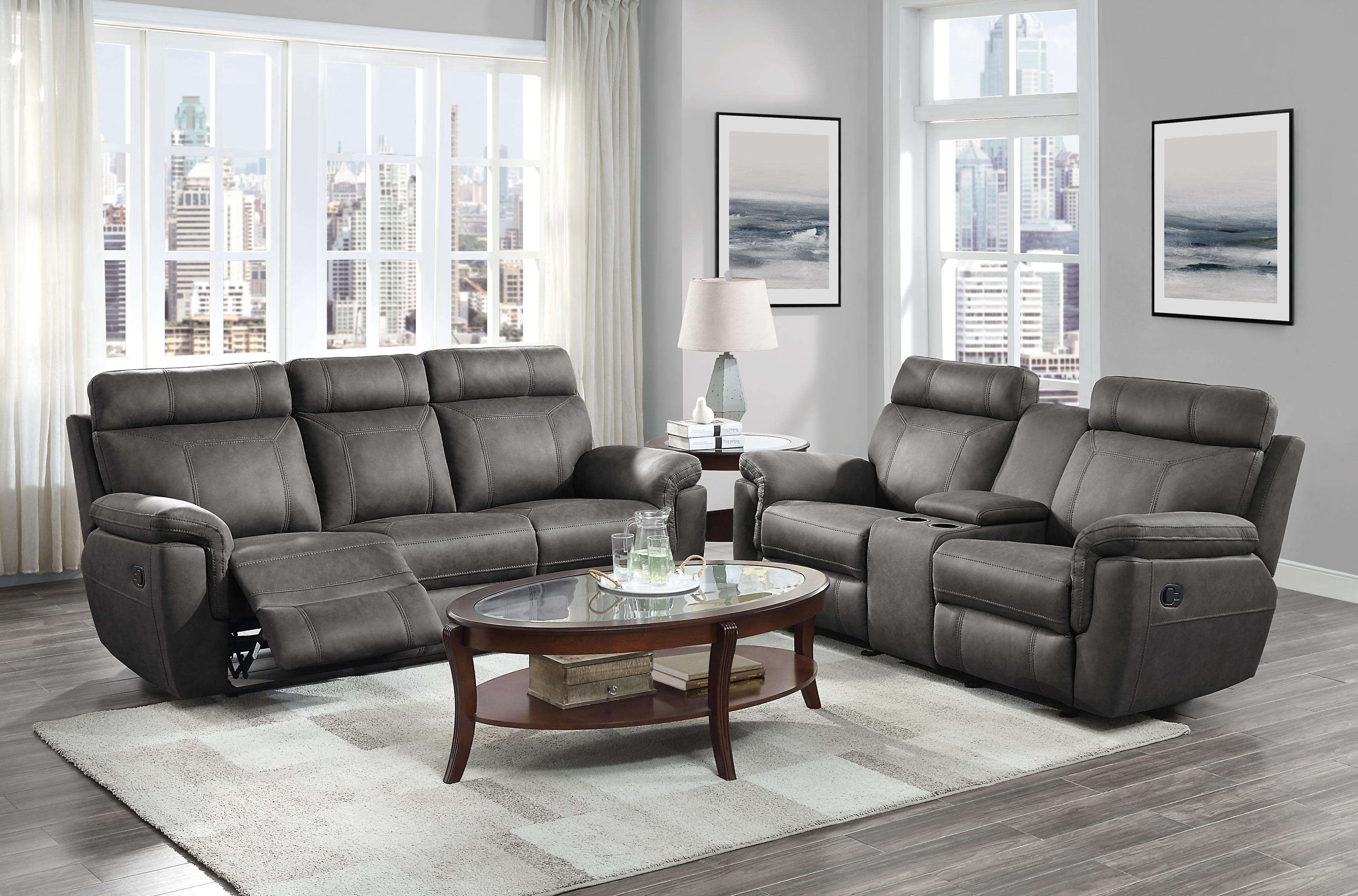 

    
9301GRY-2 Clifton Reclining Loveseat
