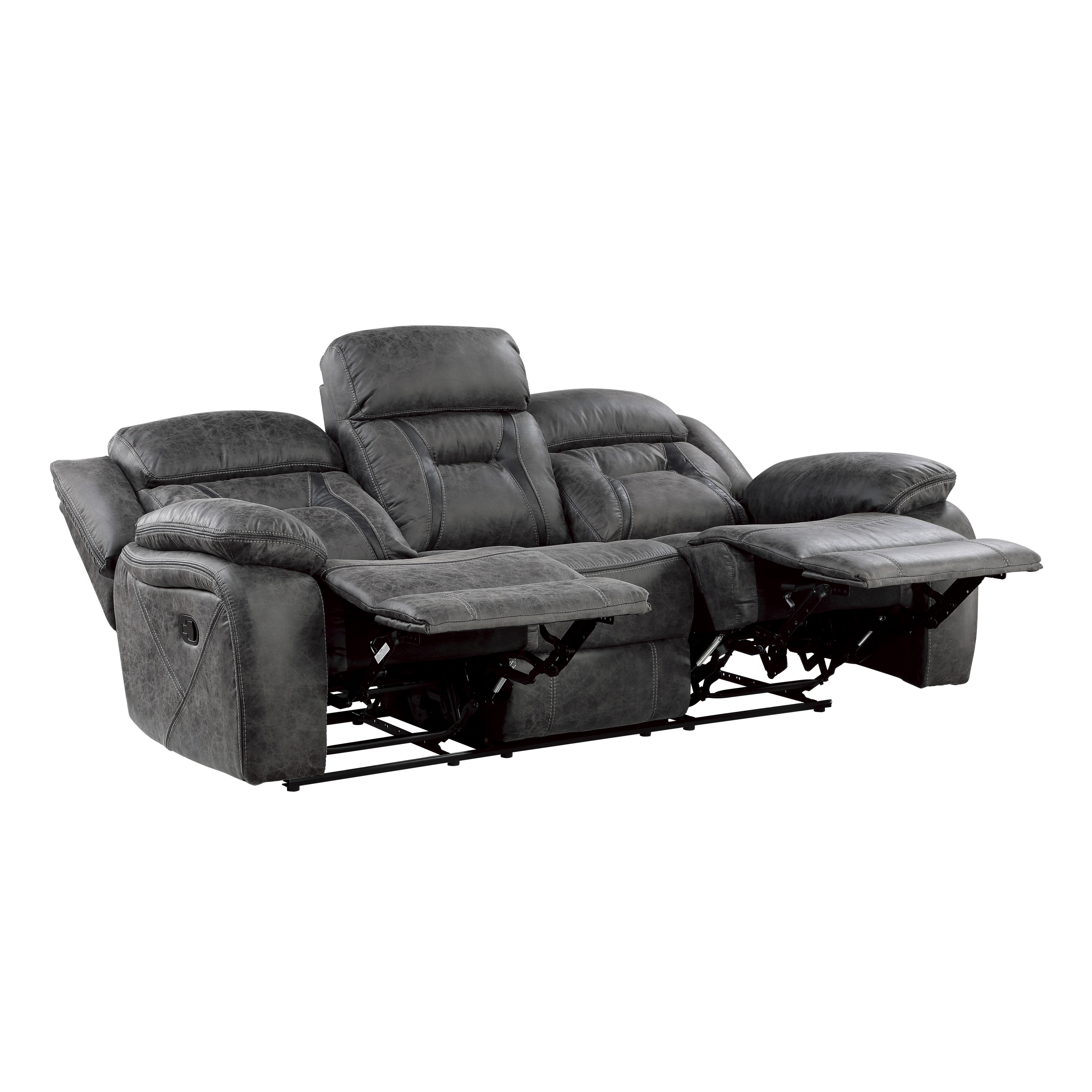 

                    
Homelegance 9989GY-2PC Madrona Hill Reclining Set Gray Microfiber Purchase 
