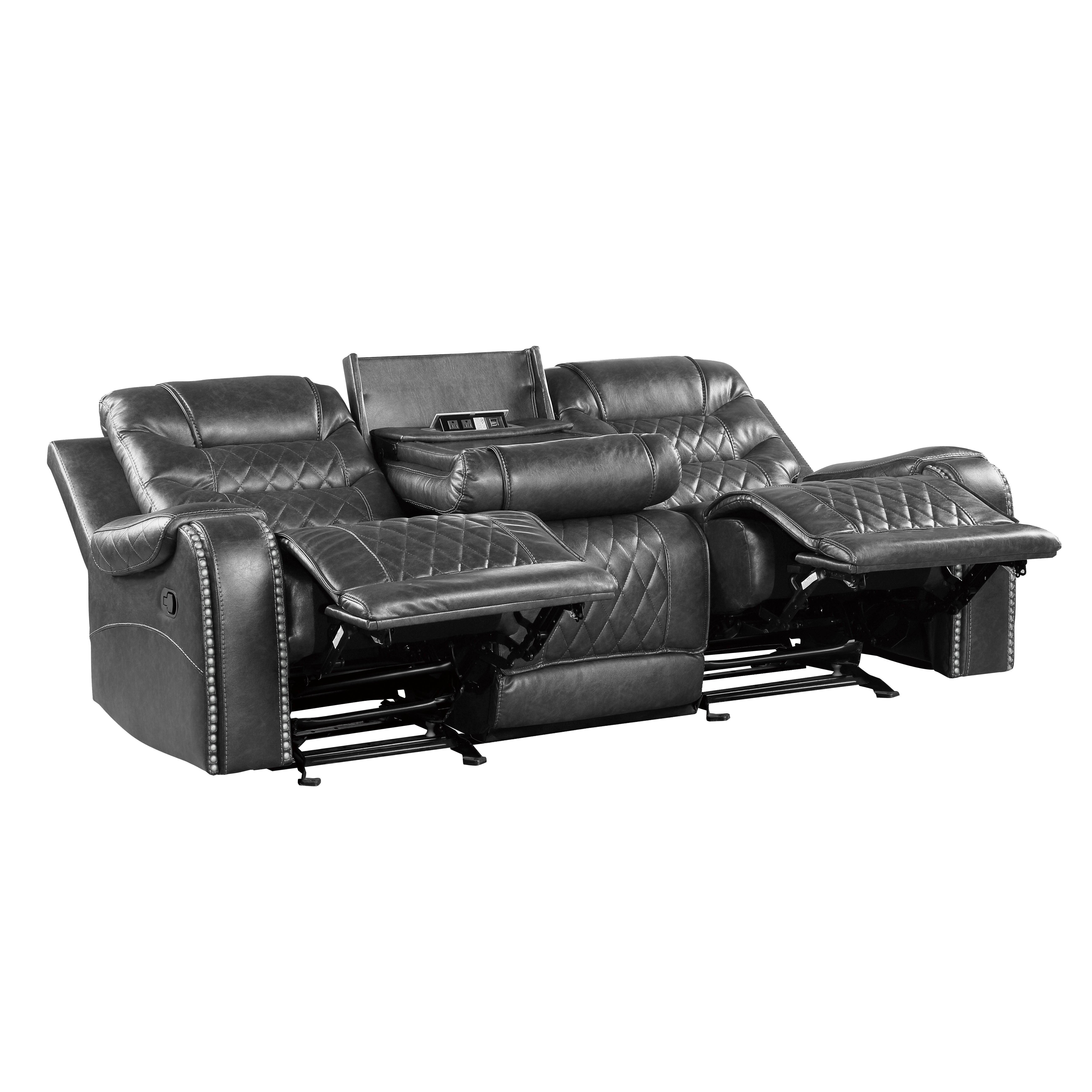 

    
9405GY-3PC Homelegance Reclining Sofa Set
