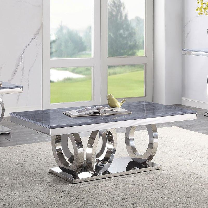 

    
87335-3pcs Acme Furniture Coffee Table End Table Accent Table
