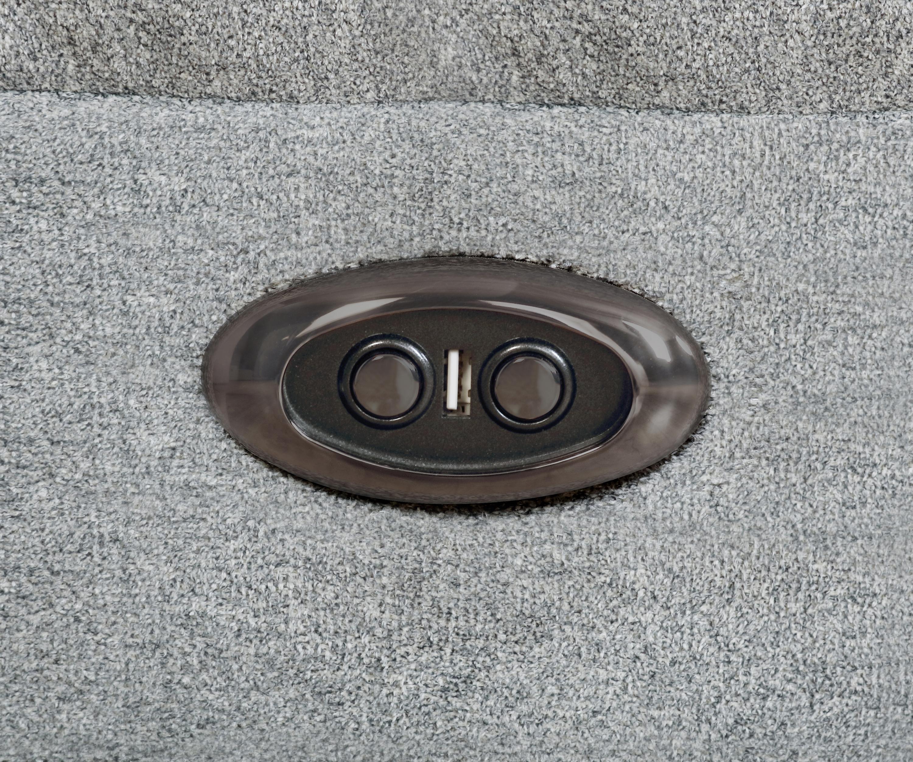 

    
 Photo  Modern Gray Performance Fabric Motion Sofa Coaster 602561 Waterbury
