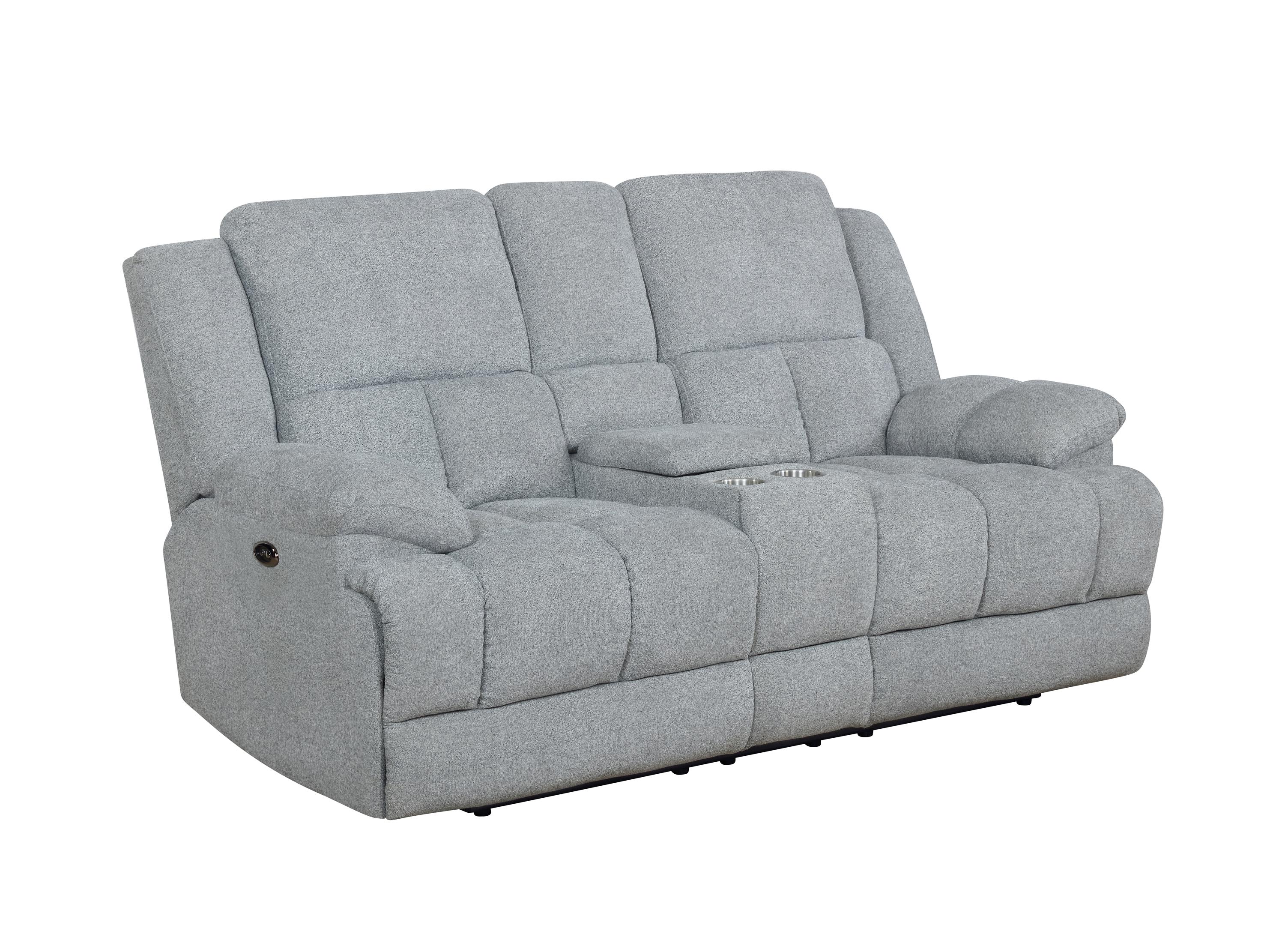 

                    
Buy Modern Gray Performance Fabric Motion Sofa Set 2pcs Coaster 602561-S2 Waterbury
