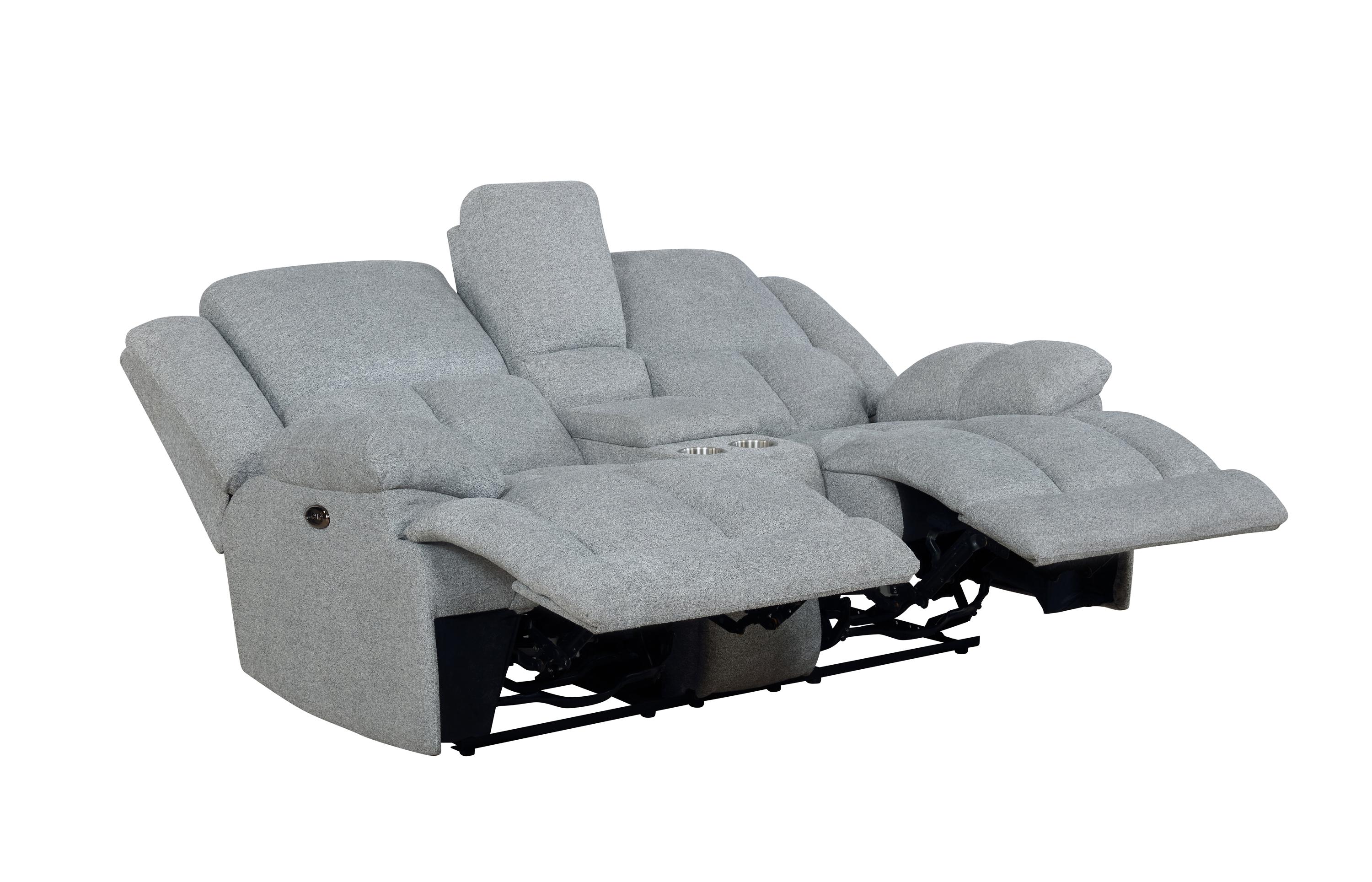 

    
 Order  Modern Gray Performance Fabric Motion Sofa Set 2pcs Coaster 602561-S2 Waterbury
