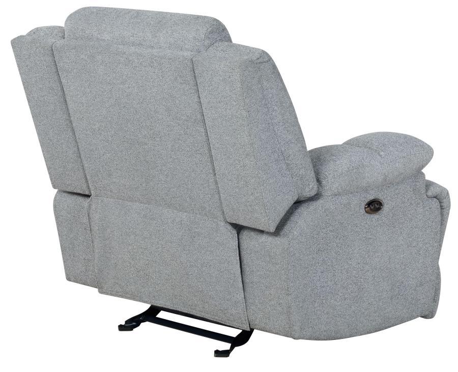 

    
 Shop  Modern Gray Performance Fabric Power Sofa Set 3pcs Coaster 602561P-S3 Waterbury
