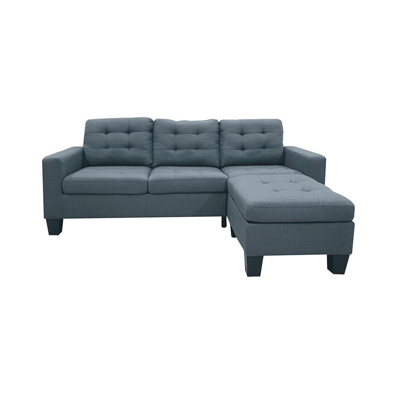 

    
Modern Gray Sectional Sofa by Acme Earsom 52775
