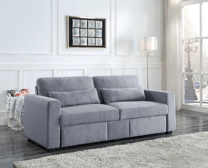 

    
51895 Modern Gray Sofa by Acme Rogyne 51895
