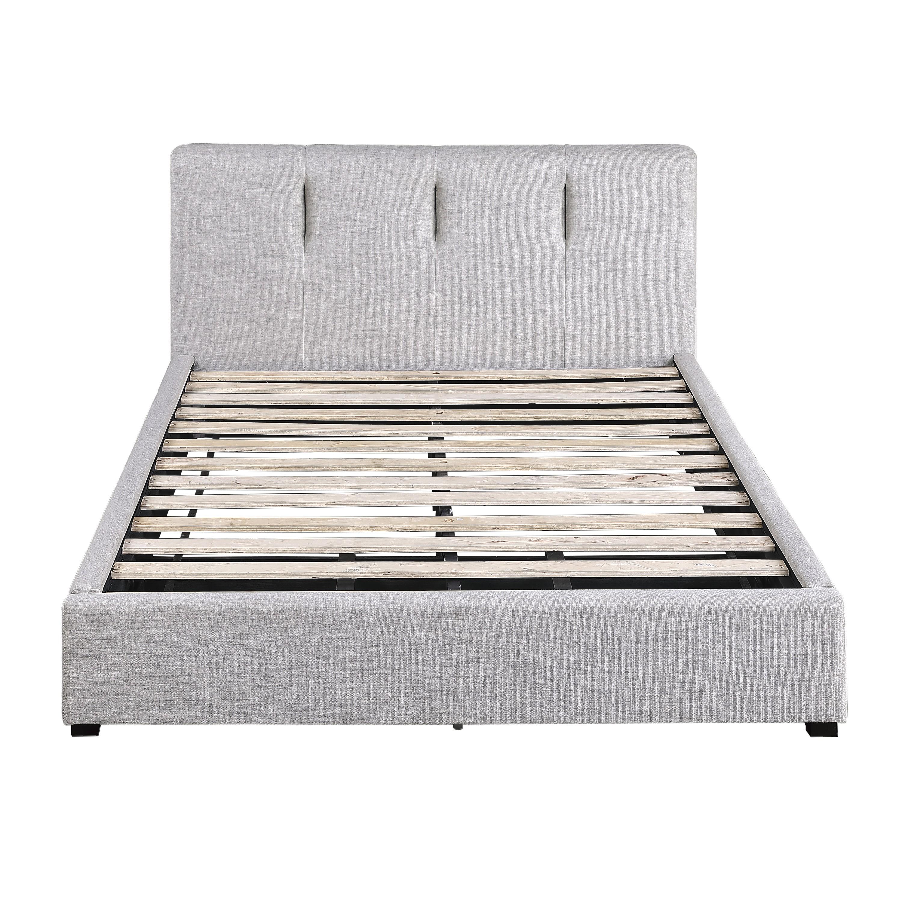 

                    
Homelegance 1632K-1CK* Aitana Platform Bed Gray Fabric Purchase 
