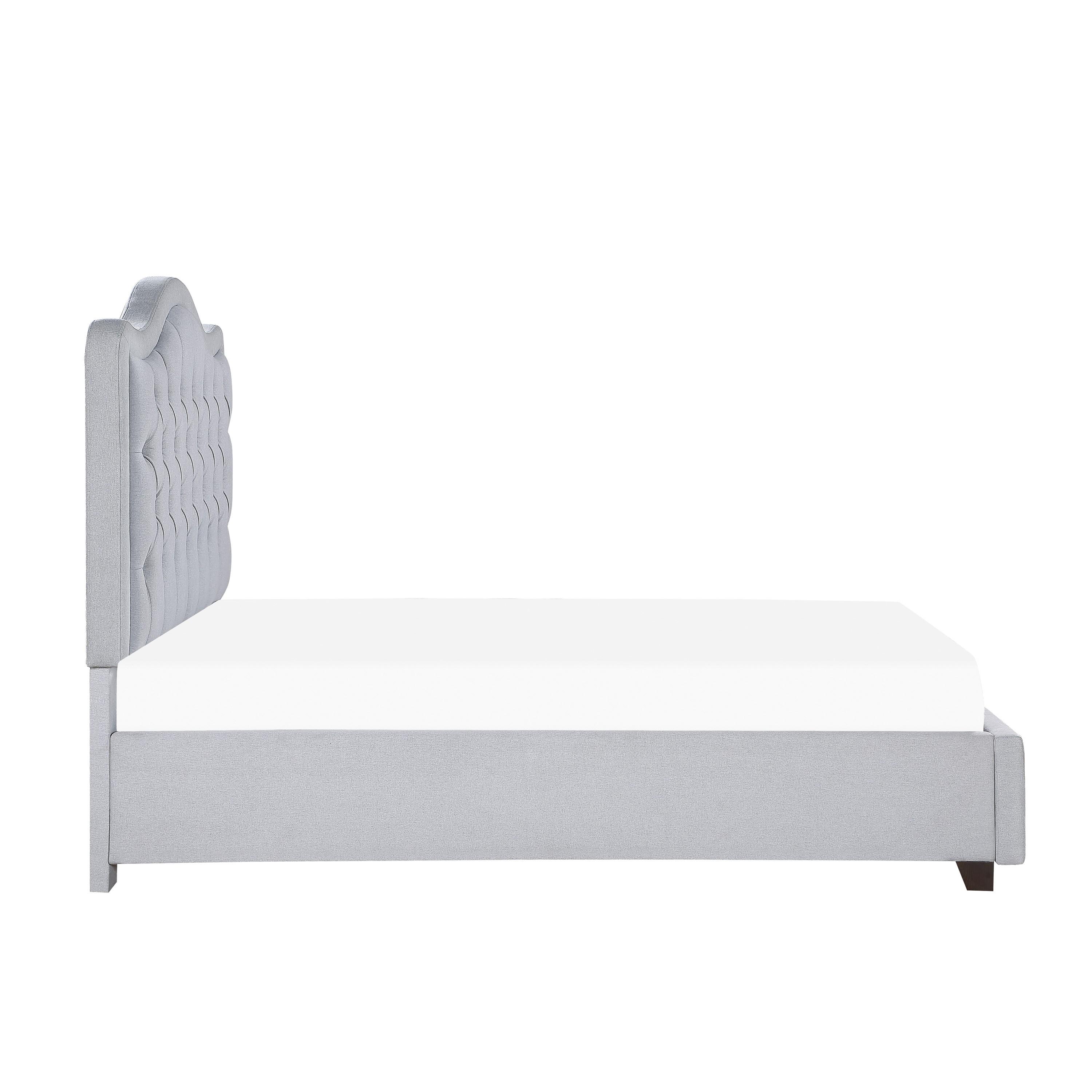 

                    
Homelegance 1642K-1CK* Toddrick Platform Bed Gray Polyester Purchase 

