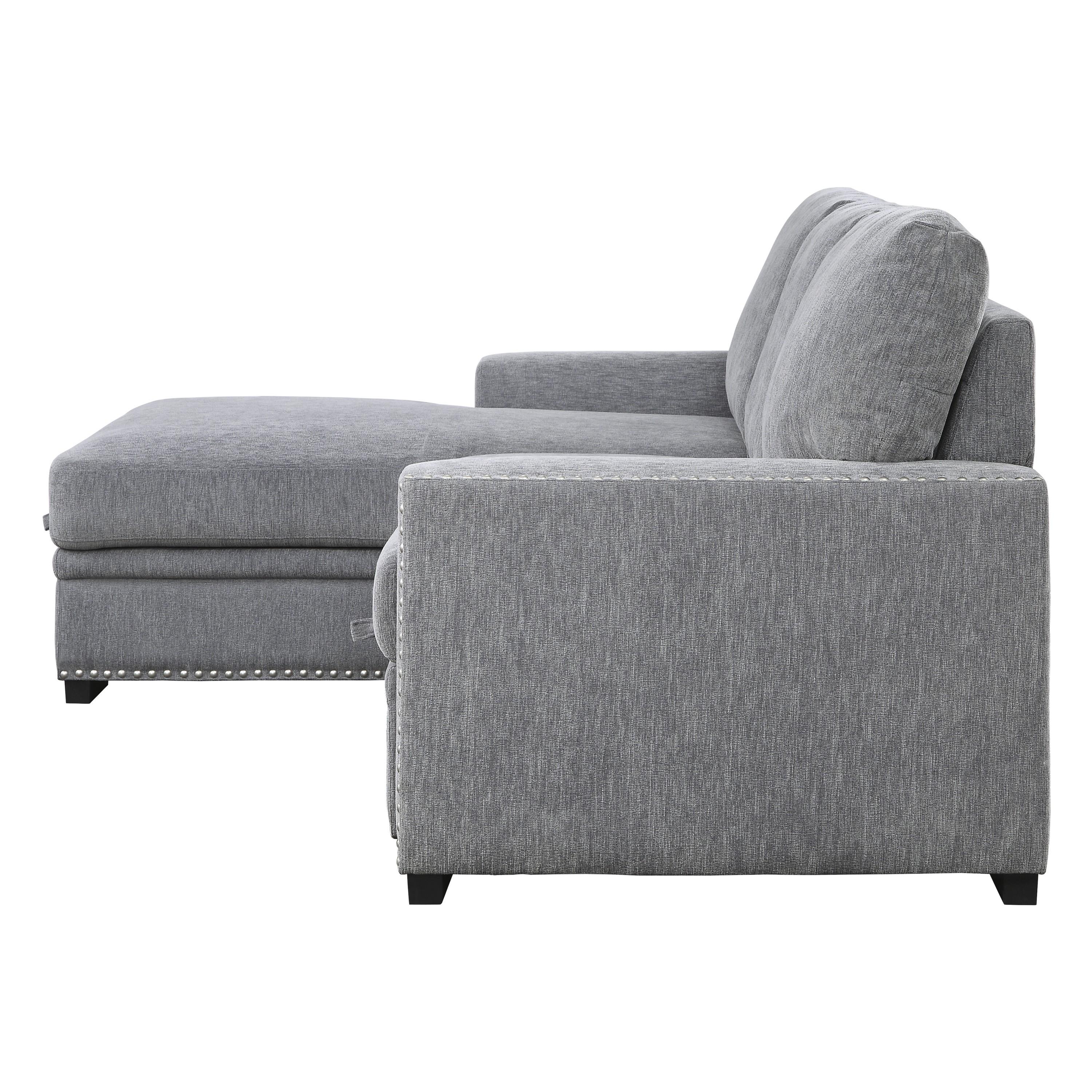 

                    
Homelegance 9468DG*2LC2R Morelia Sectional Gray Chenille Purchase 
