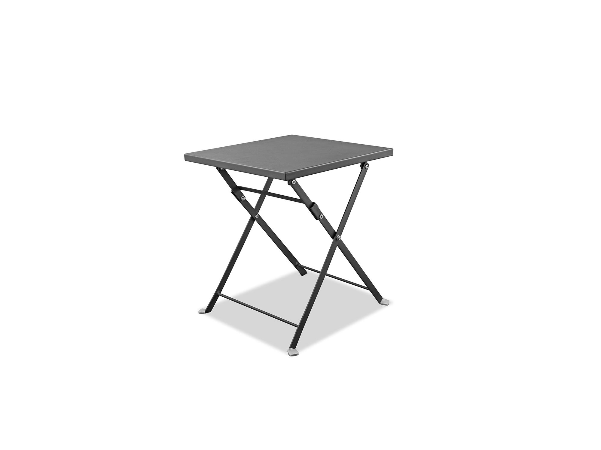 Modern Outdoor Side Table ST1603-GRY Flint ST1603-GRY in Gray 