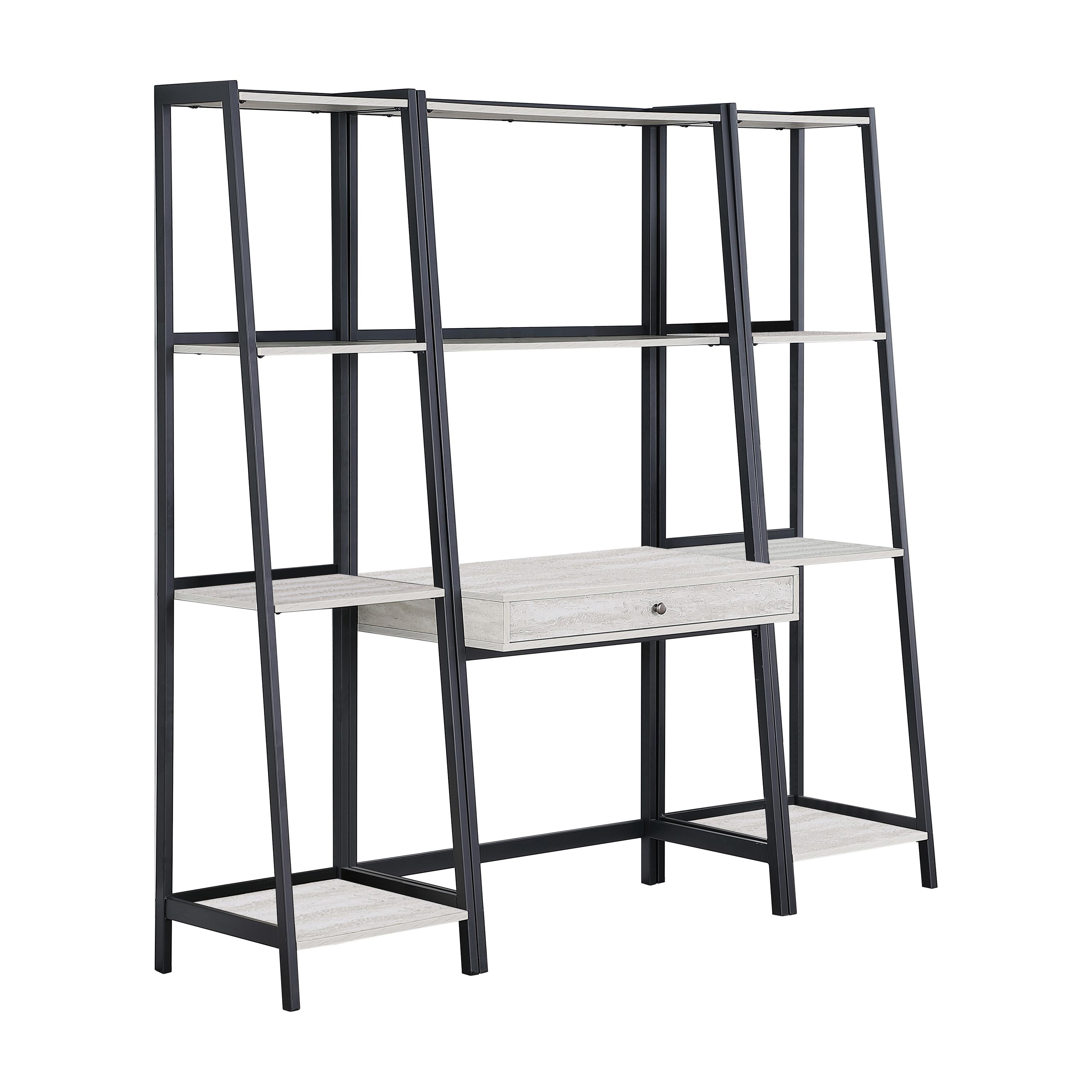 Modern Ladder Desk Set 805801-S3 Pinckard 805801-S3 in Gray 