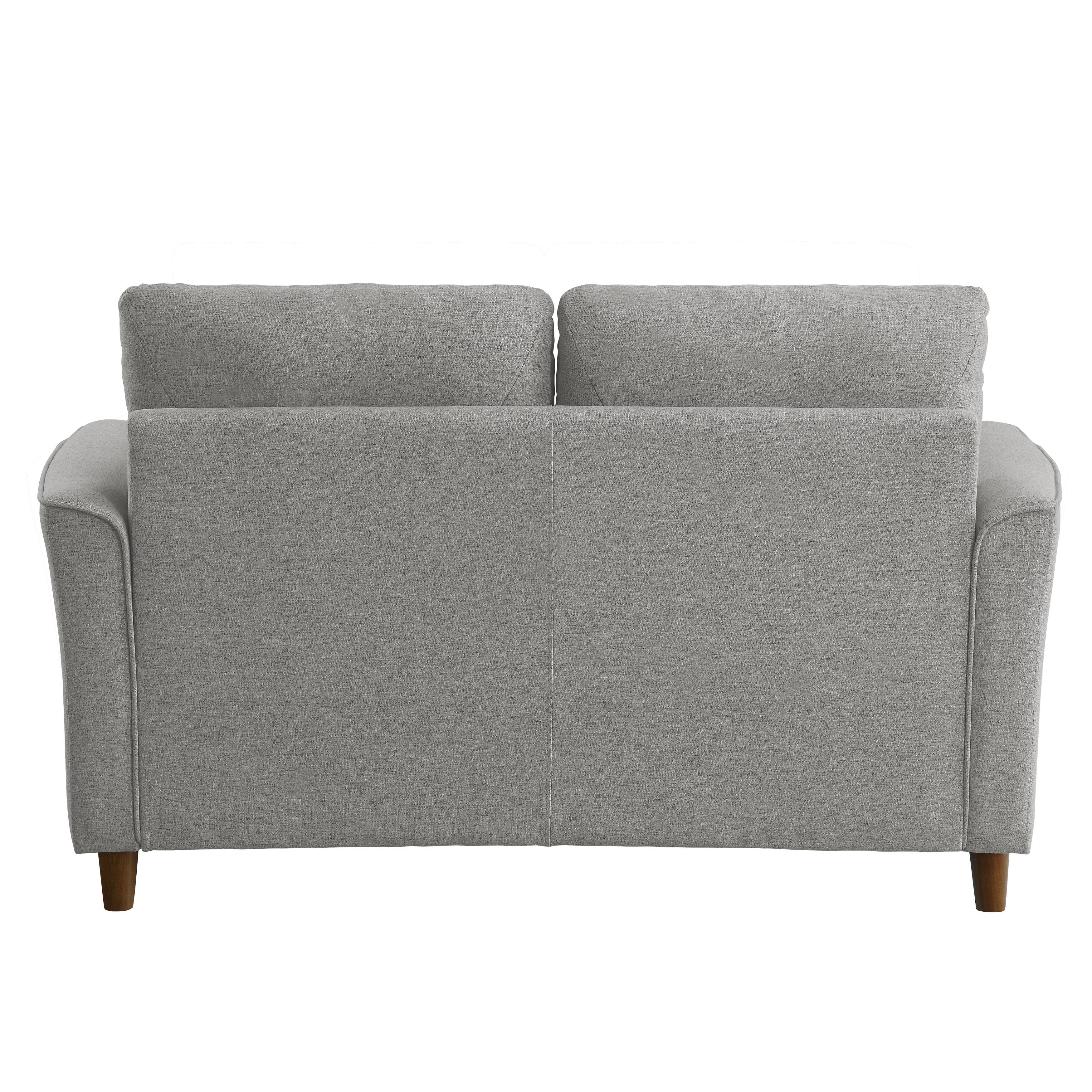 

                    
Homelegance 9346GY-2 Hinshaw Loveseat Gray Textured Purchase 
