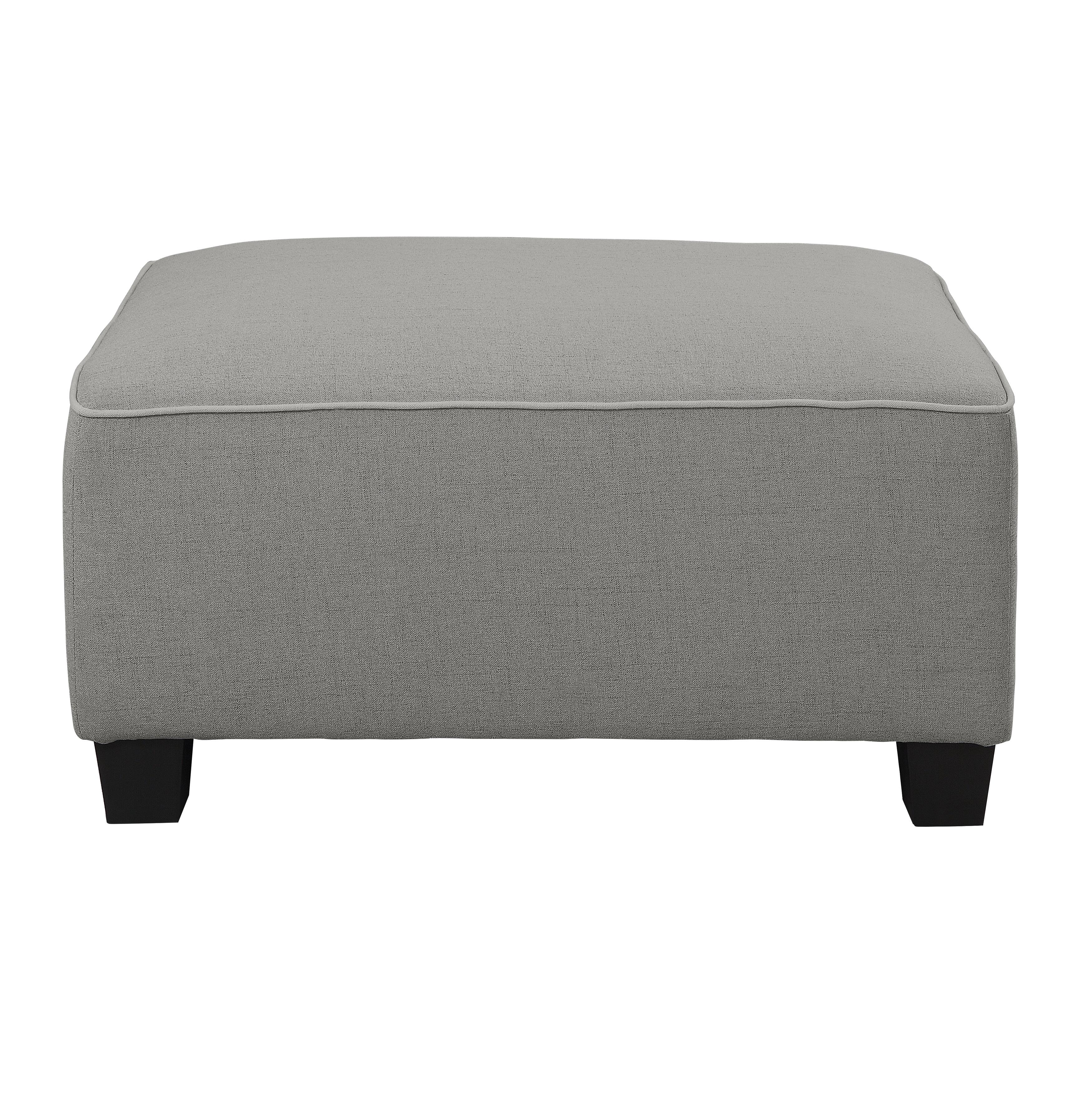 

    
 Shop  Modern Gray Textured 5-Piece Modular Sectional w/Swivel Chair Homelegance 9357GY*6OT Jayne
